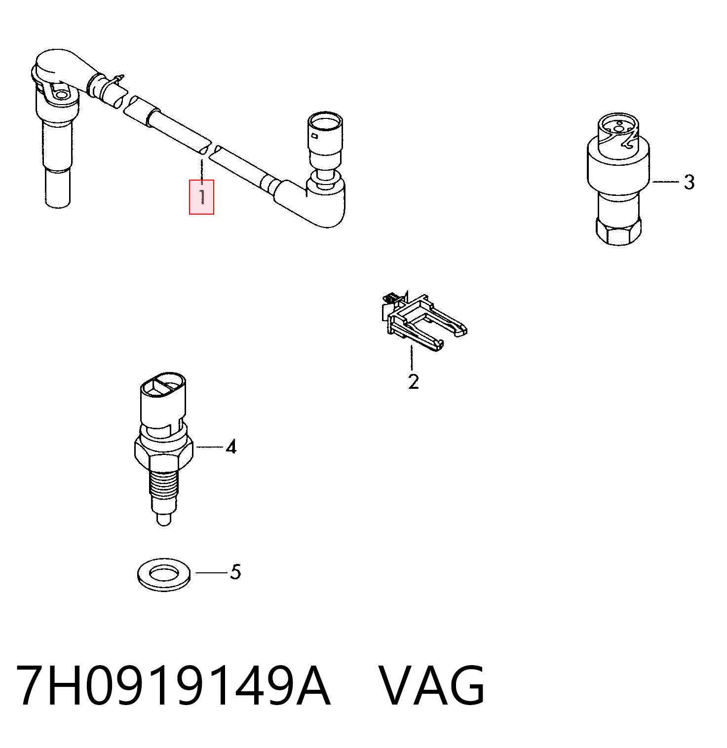 Comprar 30973028 AND Conector de luz trasera