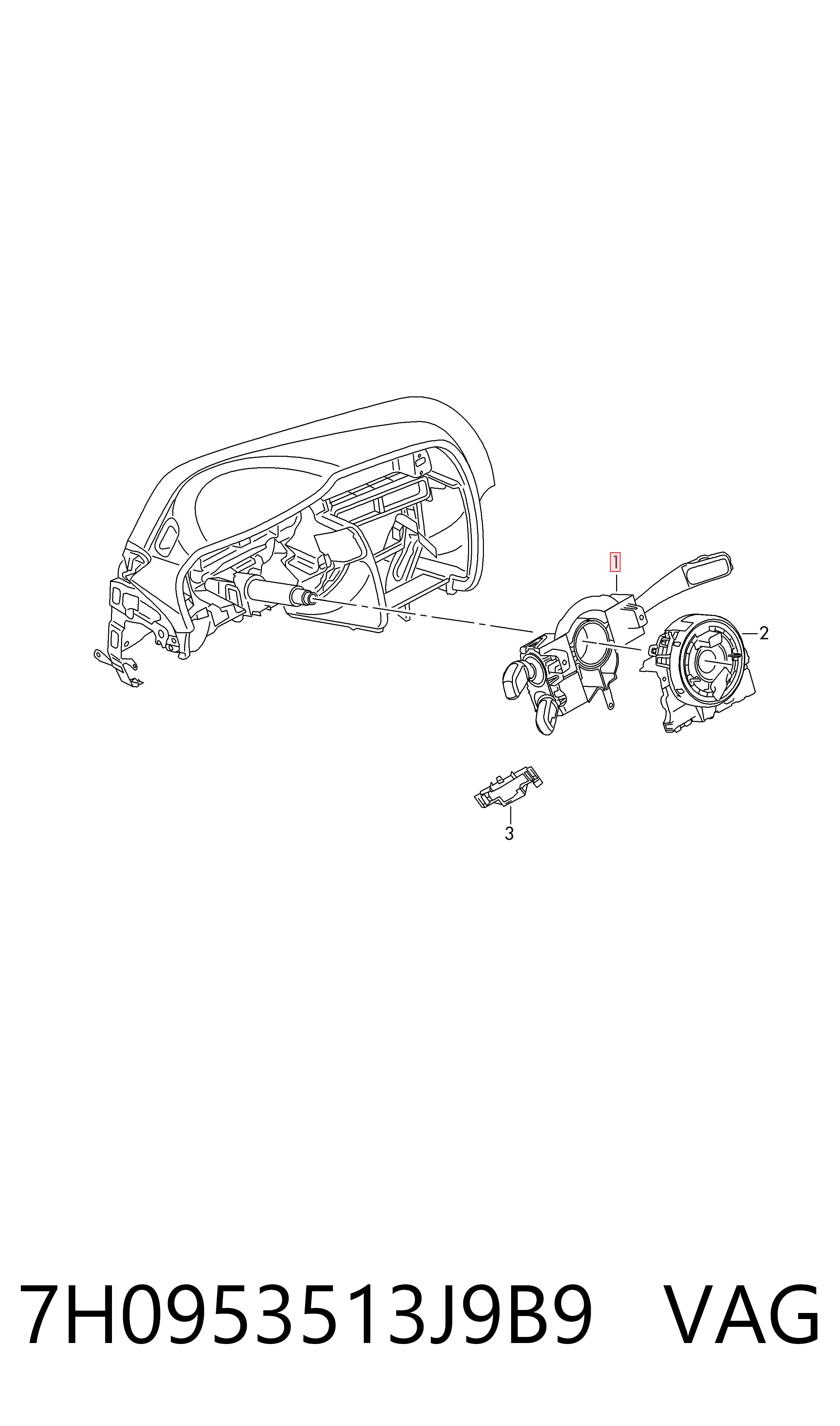 7H0953513J9B9 VAG