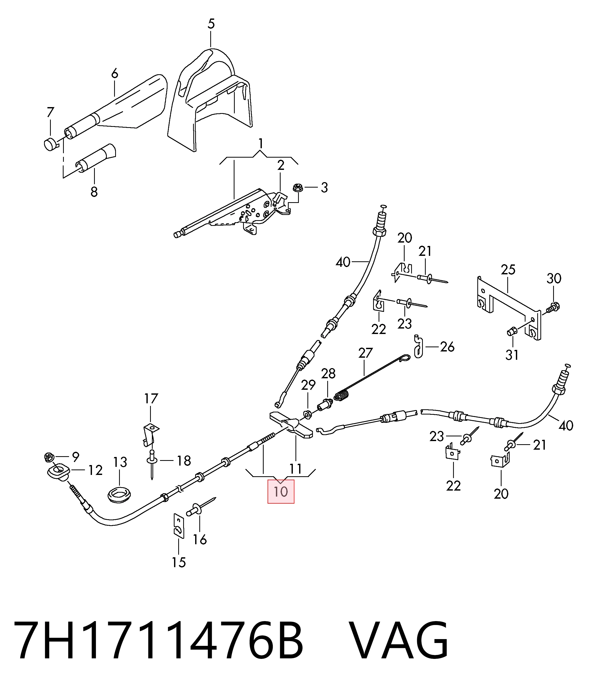 7H1711476B VAG