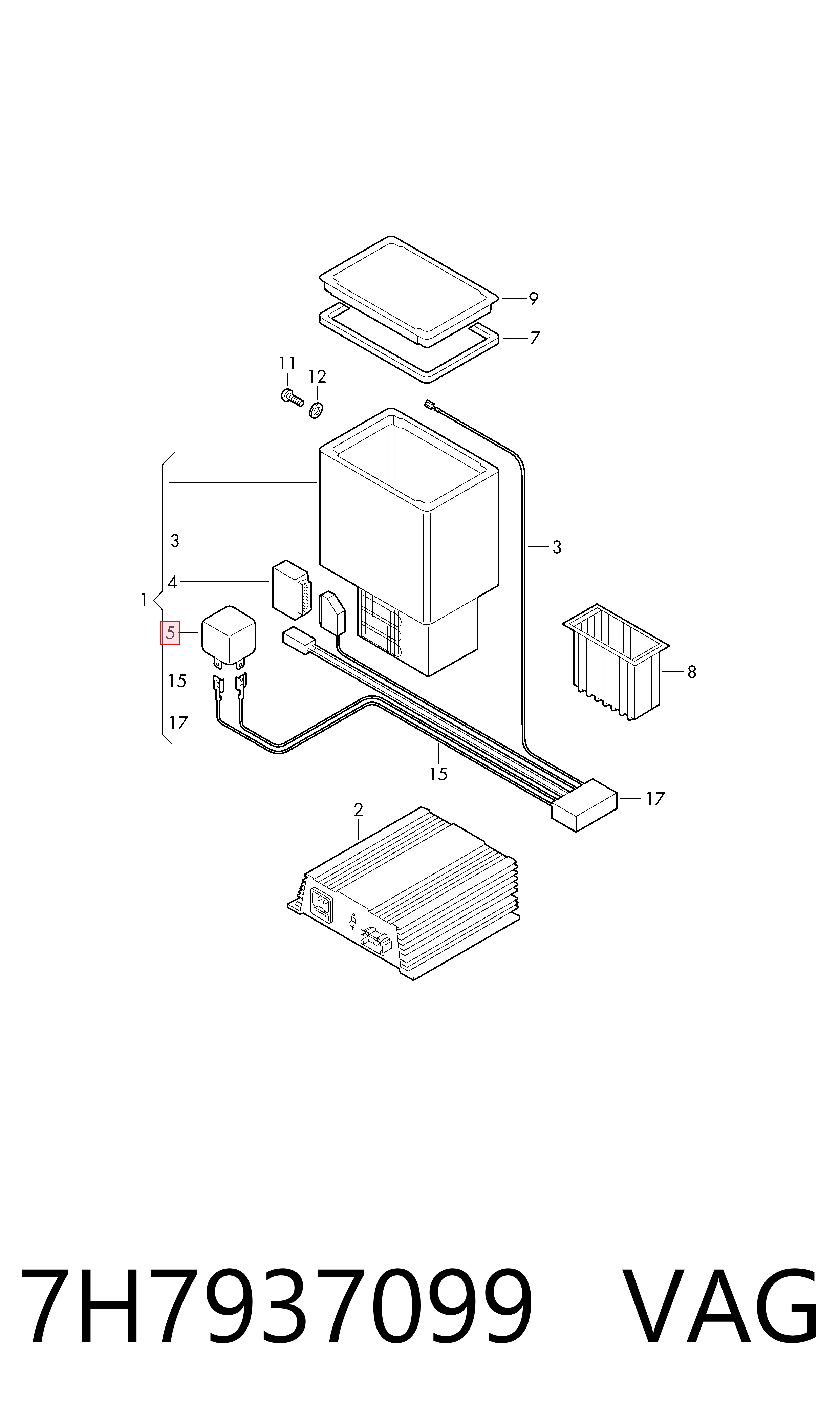 Comprar Rele del ventilador de habitaculo Golf IV 1J5