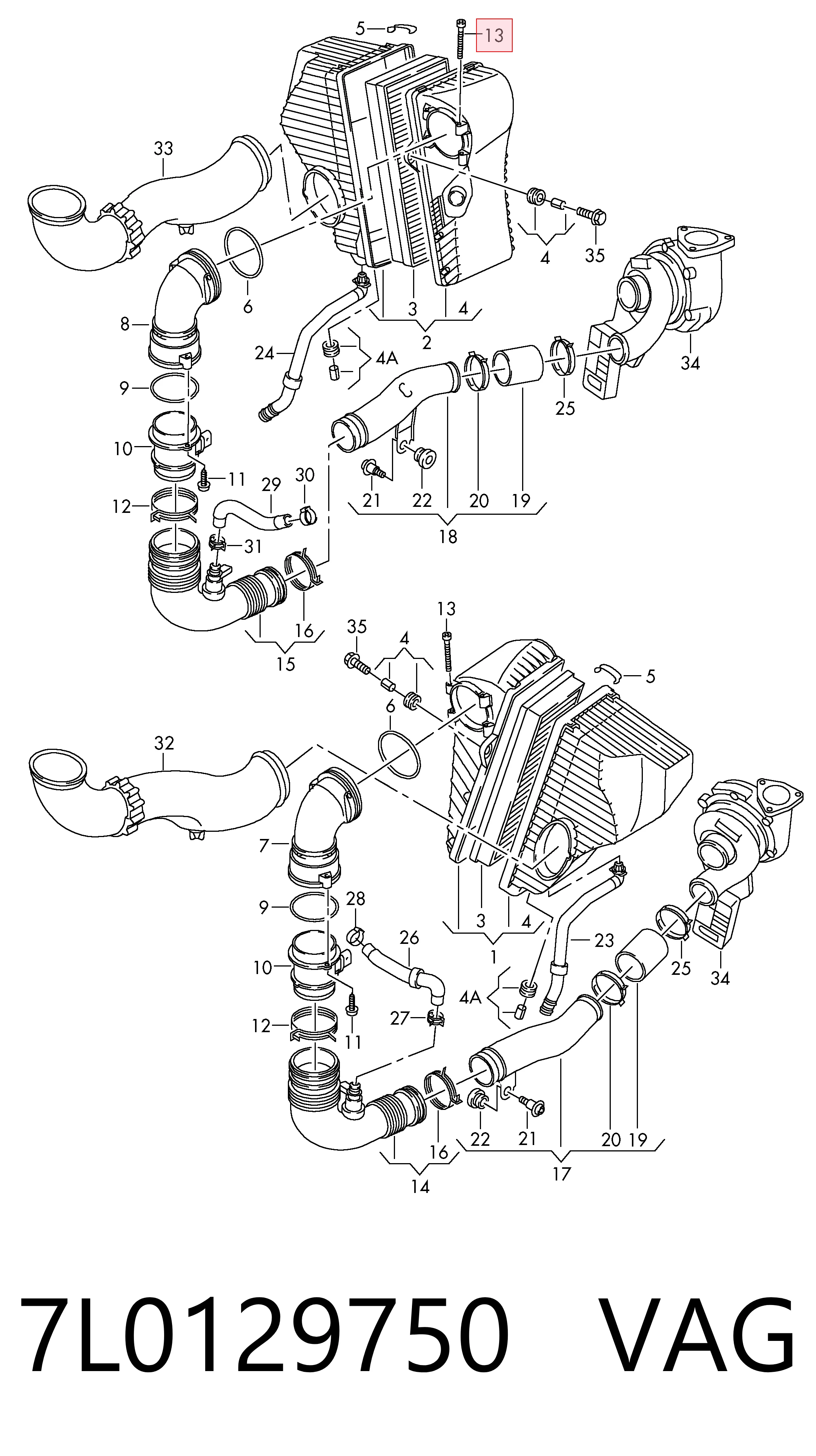 7L0129750 VAG