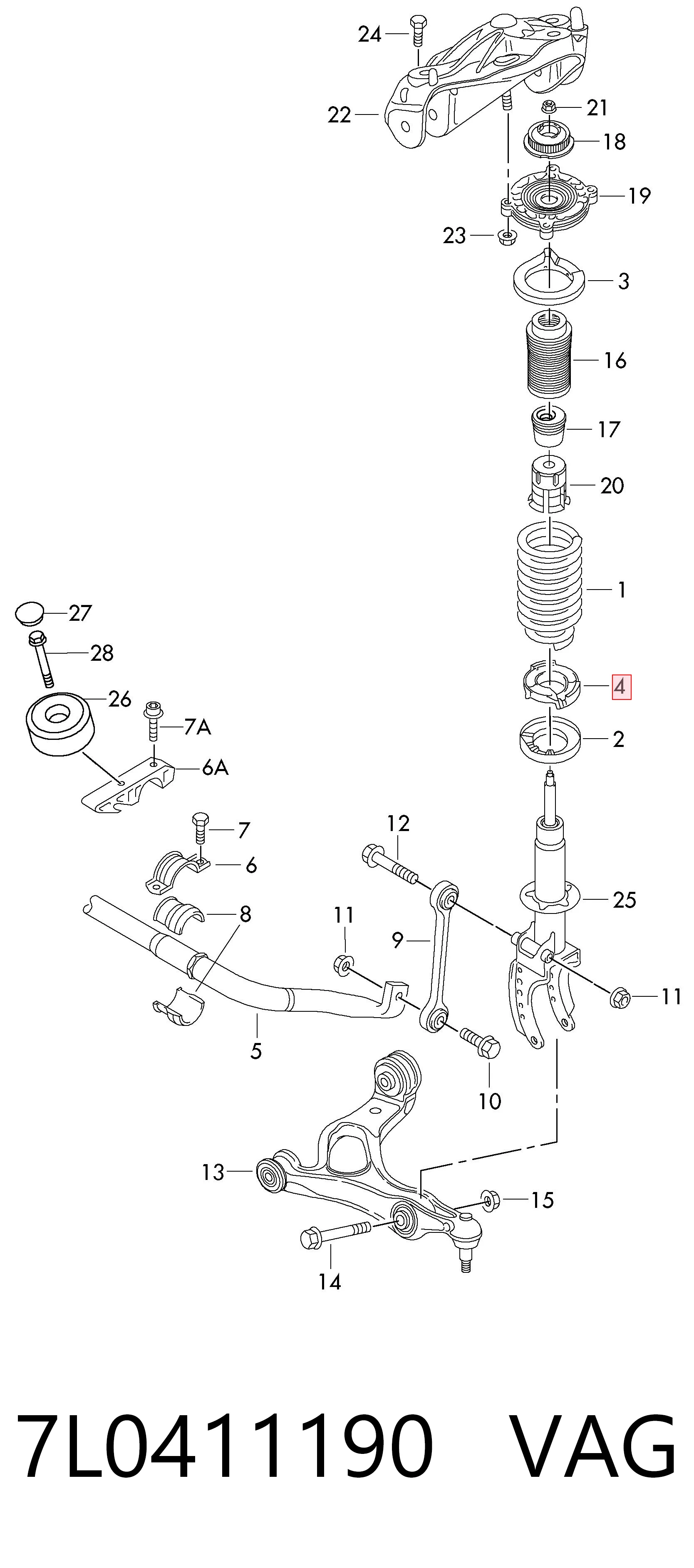 7L0411190 VAG