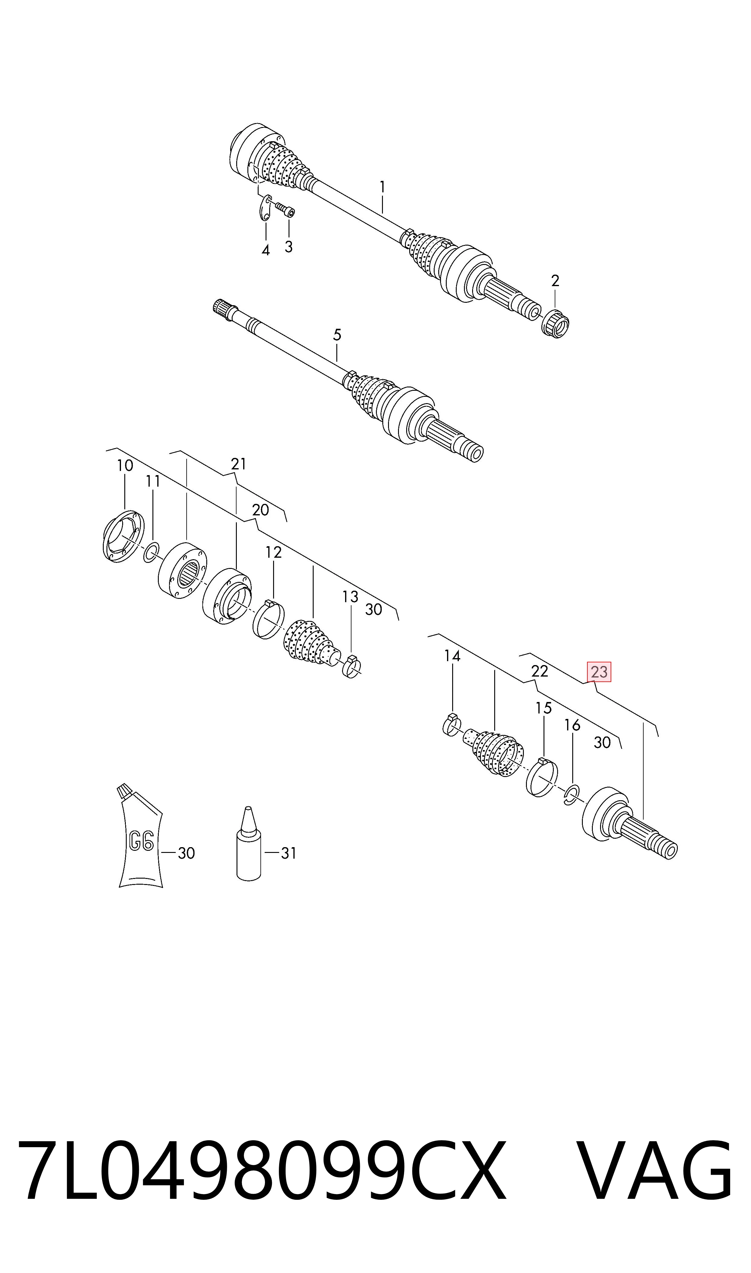 7L0498099CX VAG