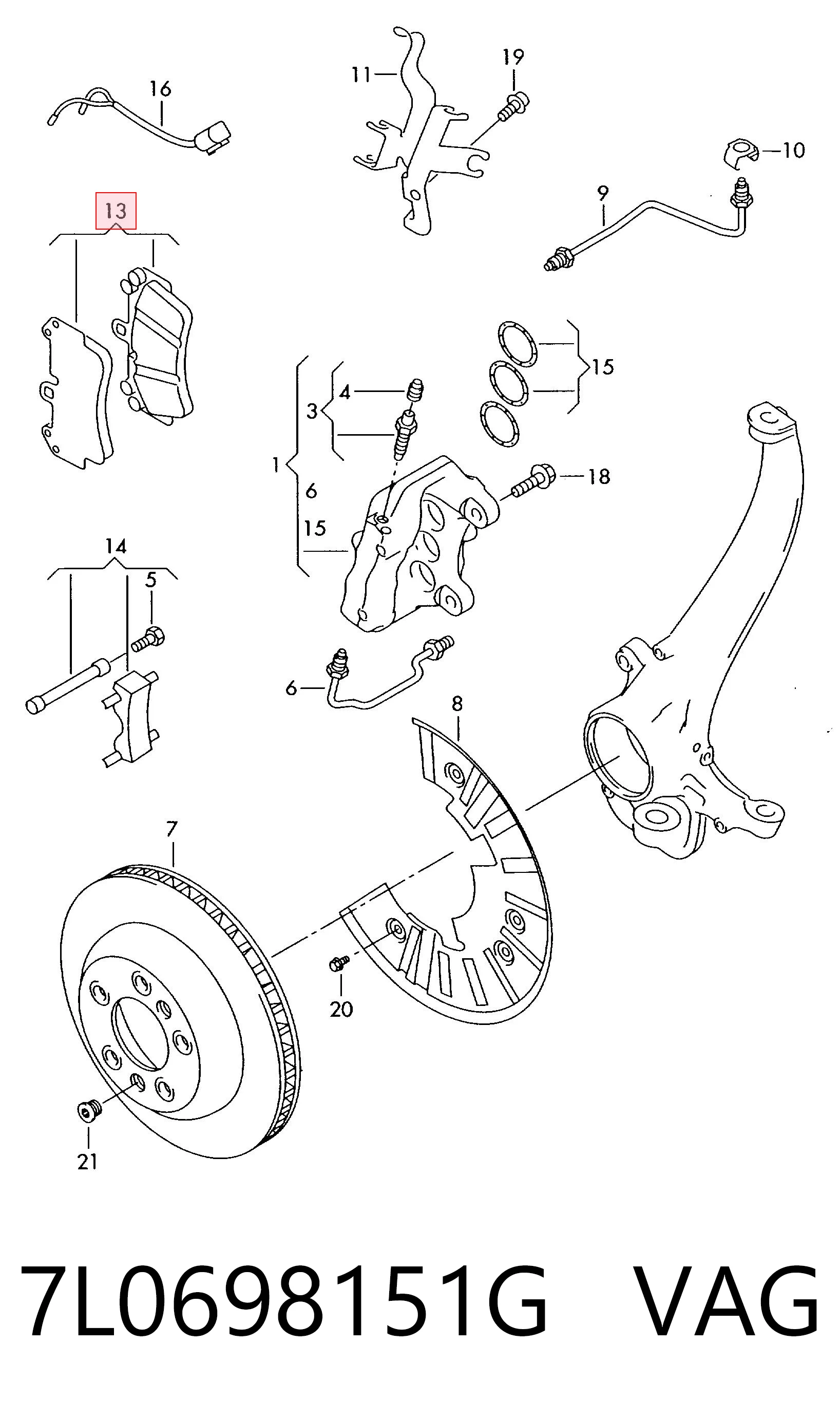 7L0698151G VAG