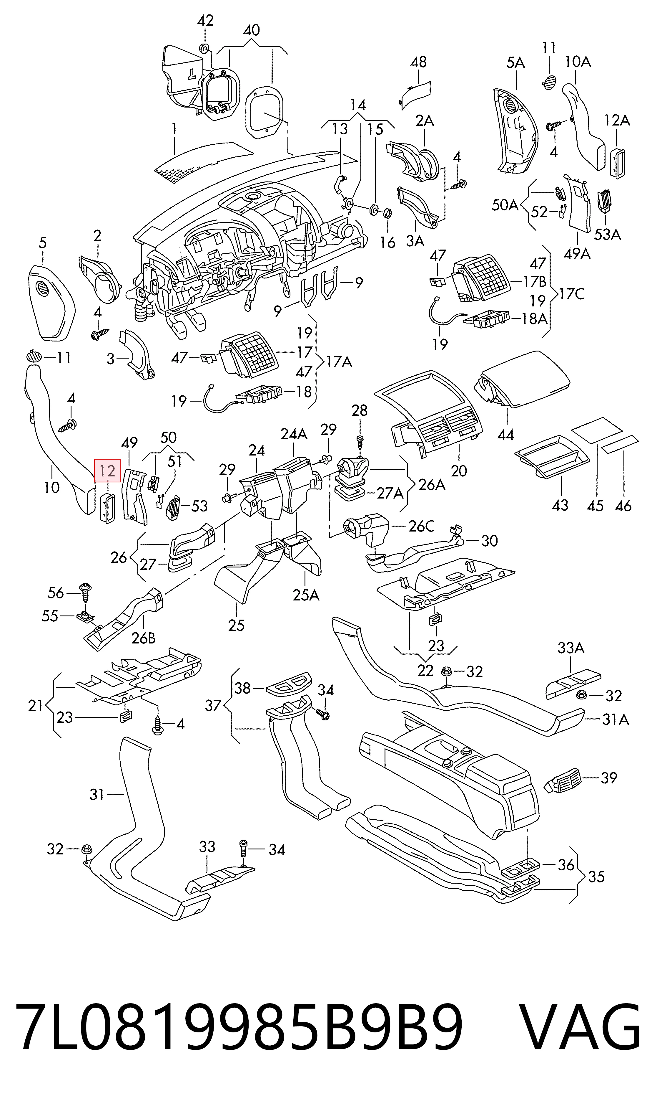 7L0819985B9B9 VAG