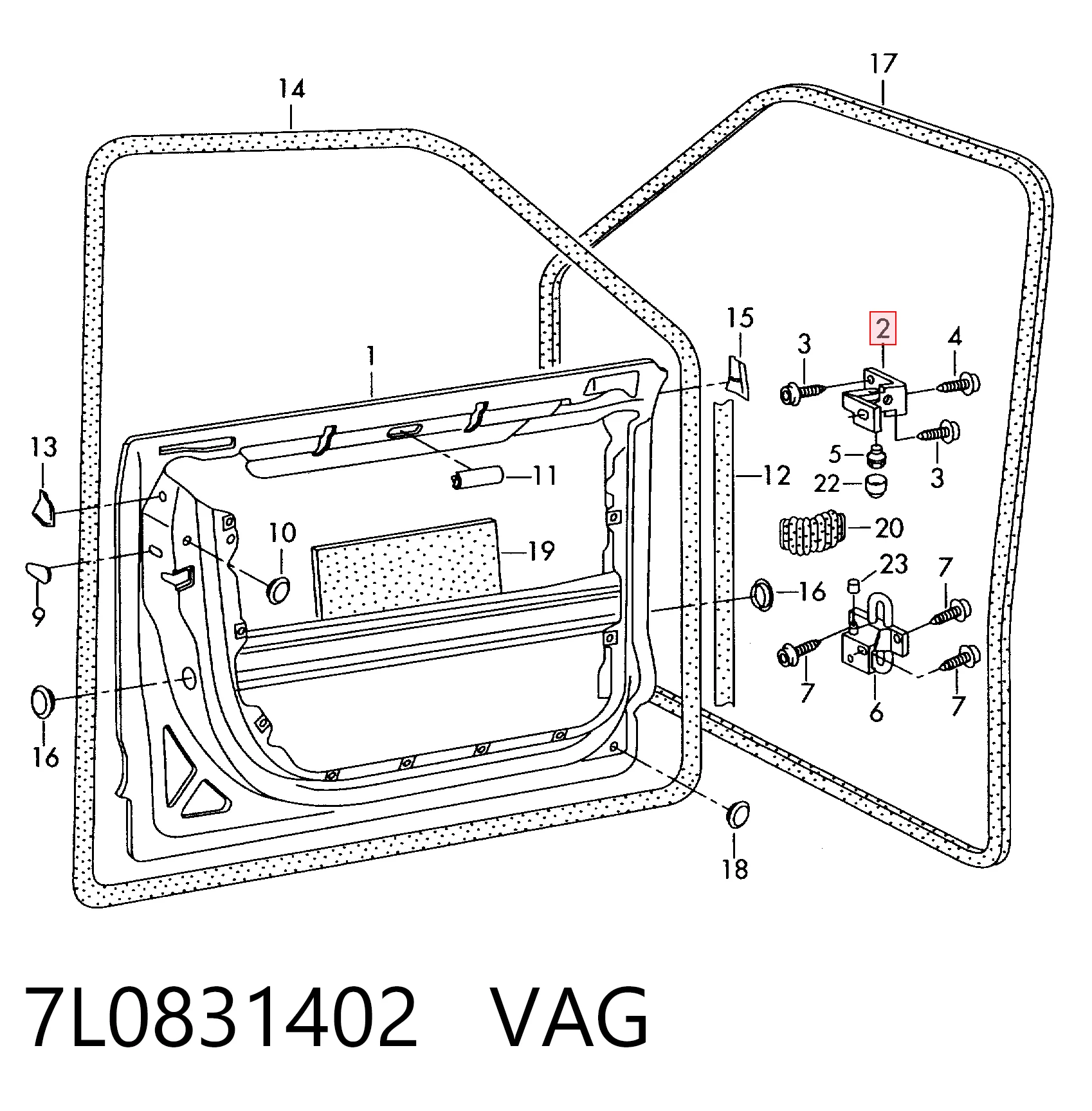7L0831402 VAG