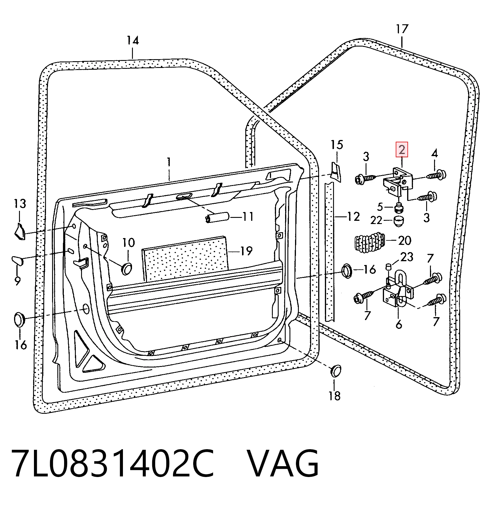 7L0831402C VAG