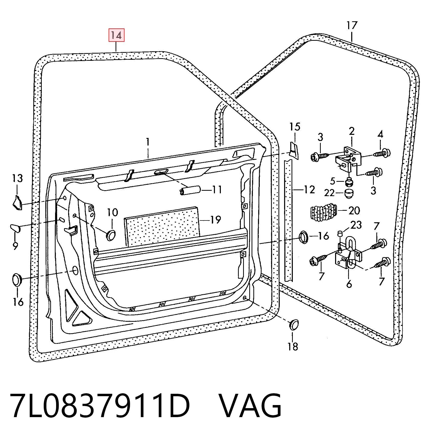 7L0837911D VAG