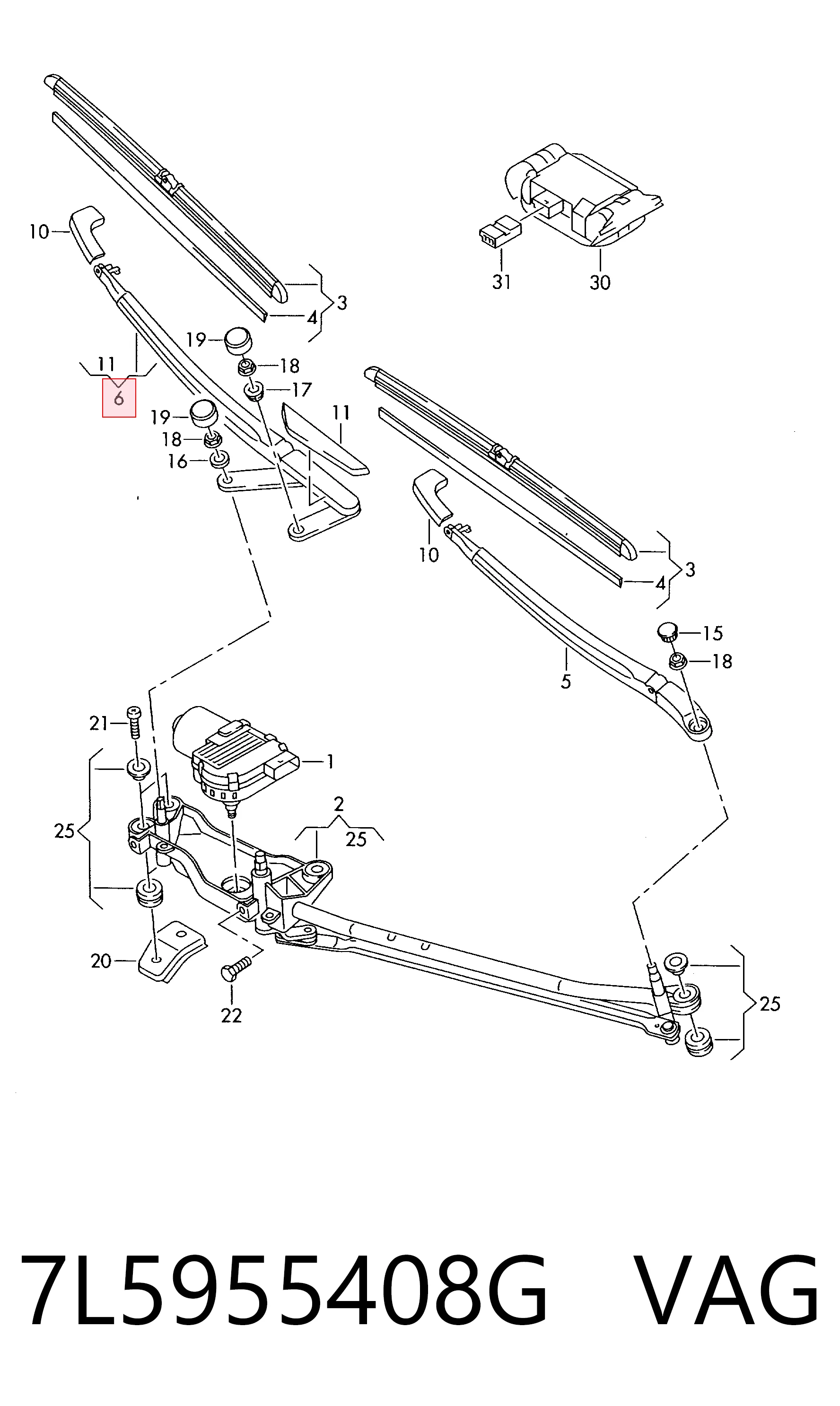 7L5955408G VAG