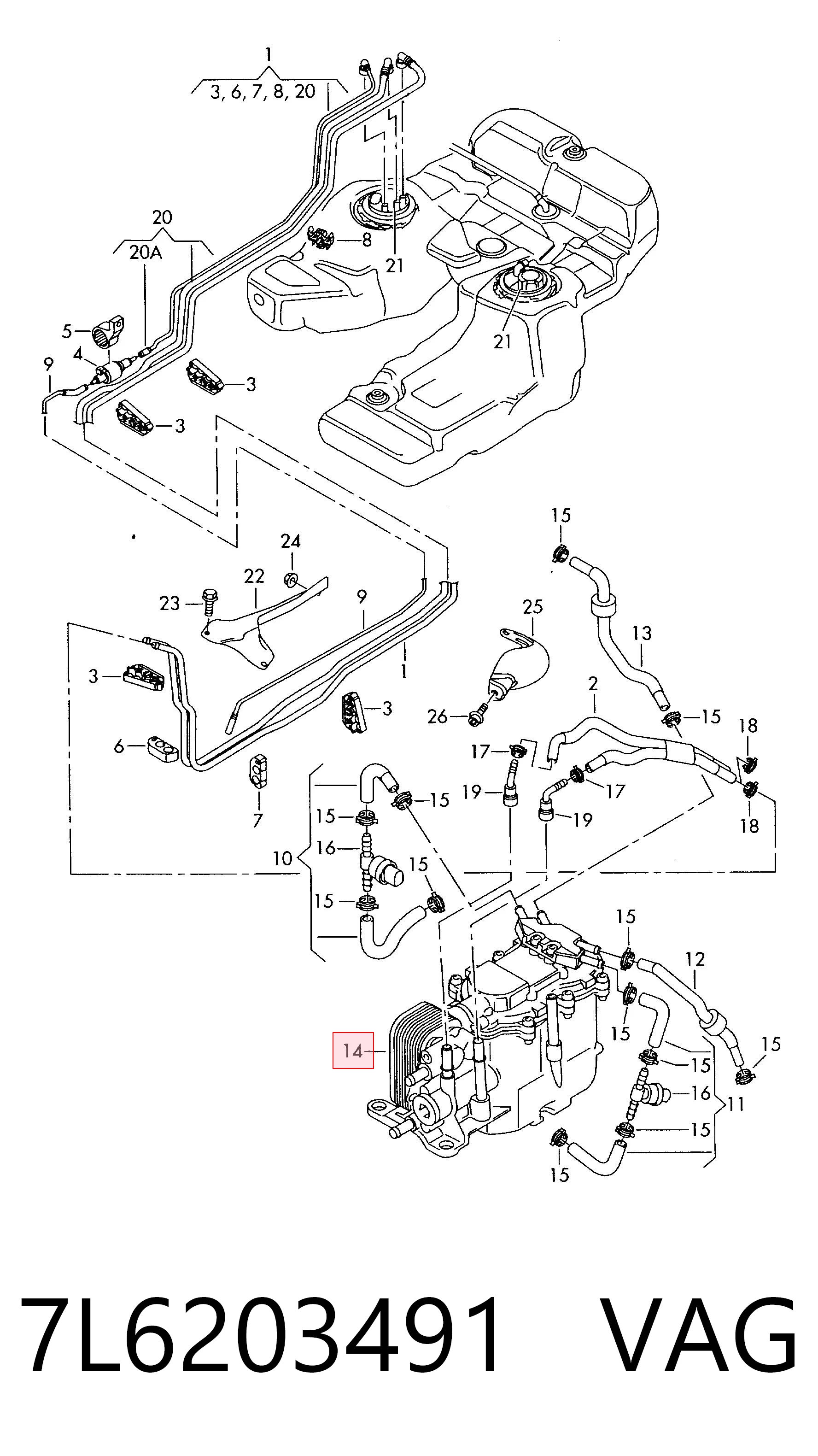 7L6203491 VAG