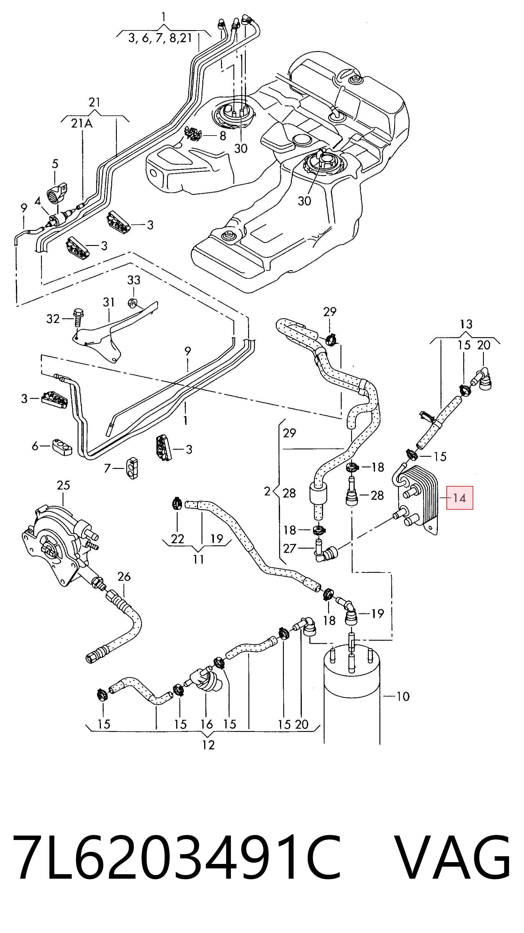7L6203491C VAG