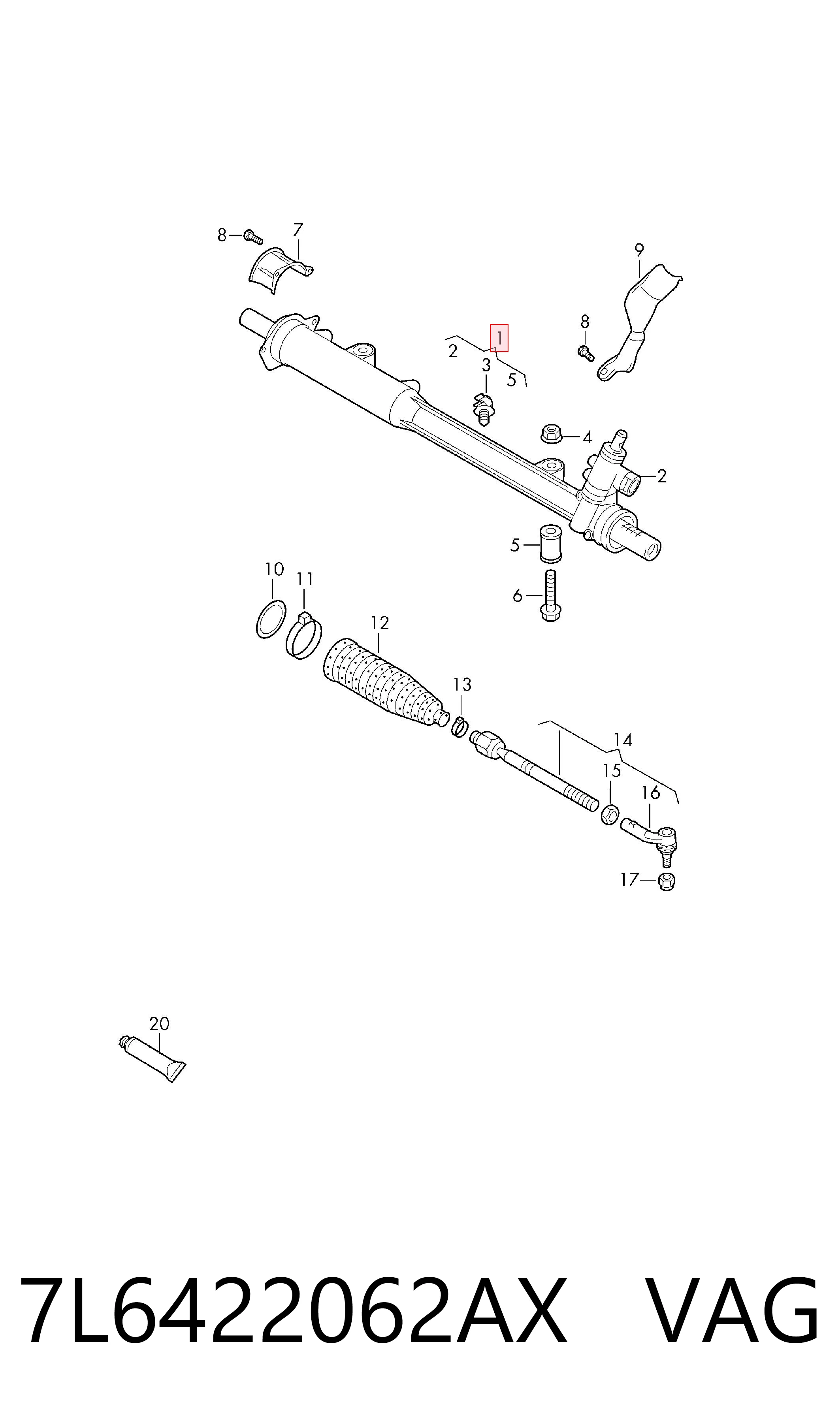 7L6422062AX VAG