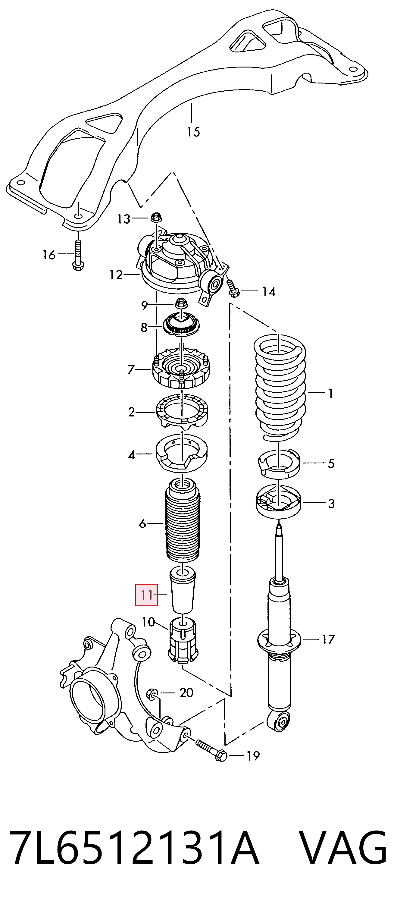 7L6512131A VAG