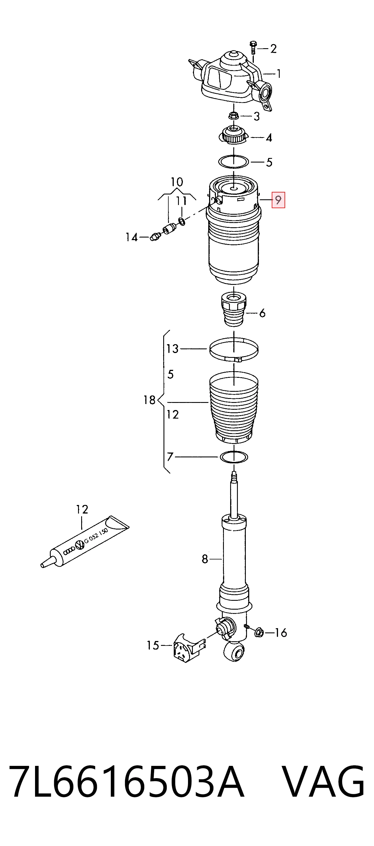 7L6616503A VAG