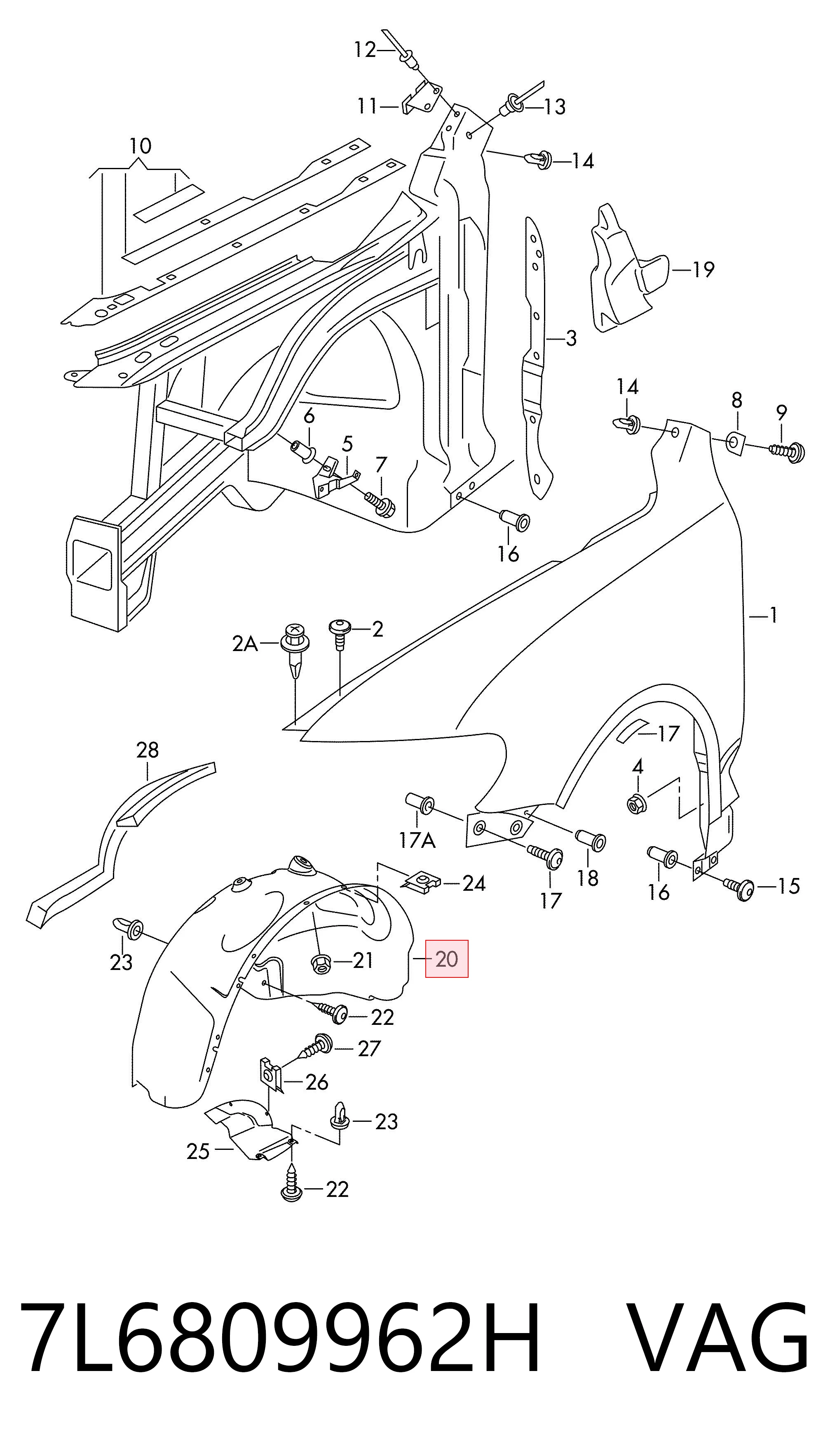7L6809962H VAG