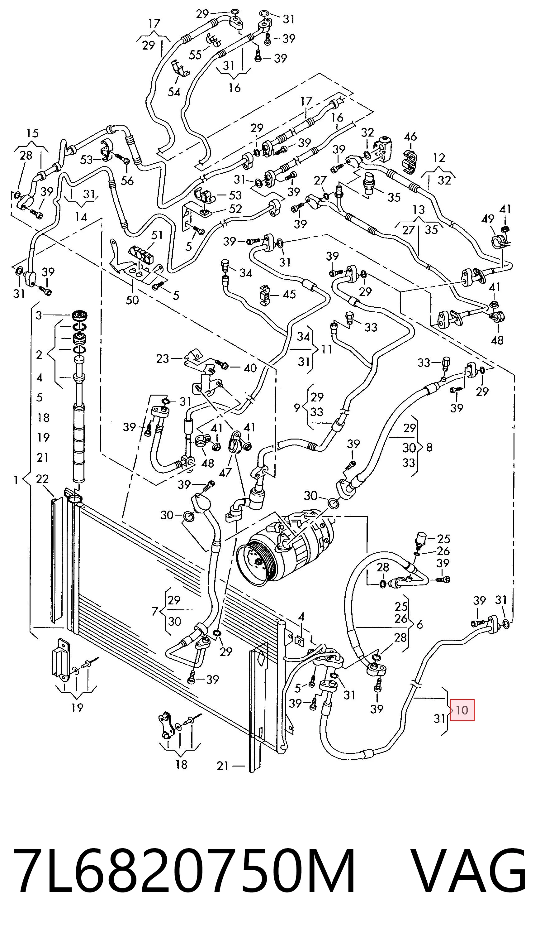7L6820750M VAG