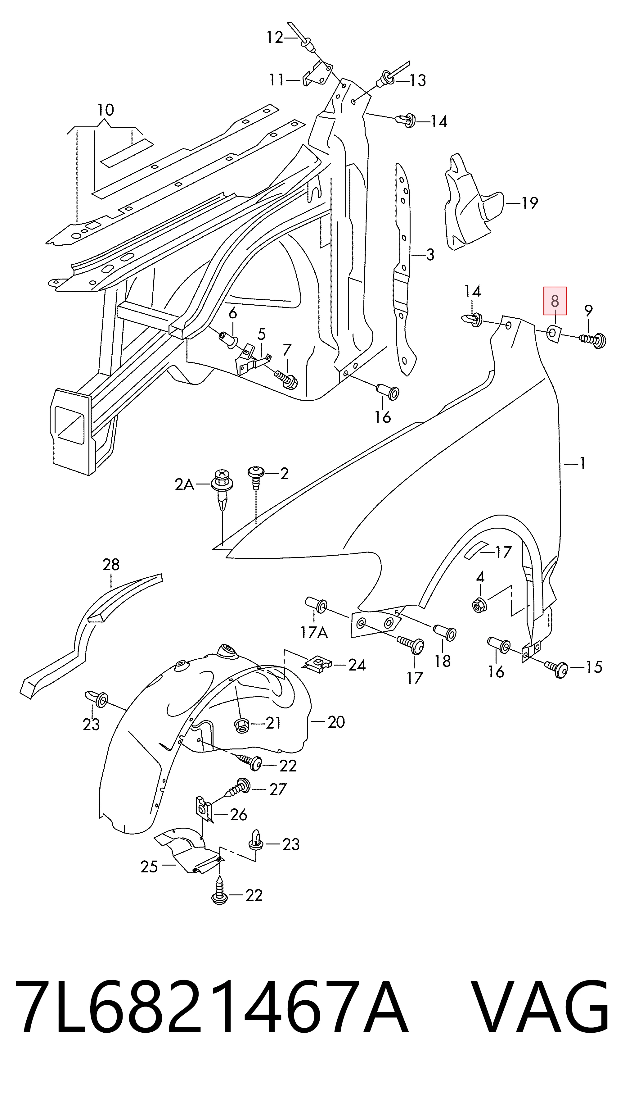 7L6821467A VAG 