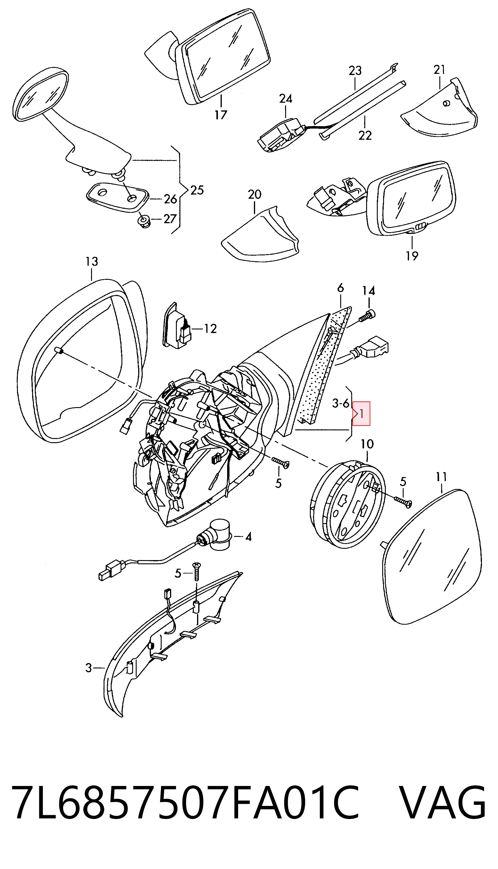 7L6857507FA01C VAG