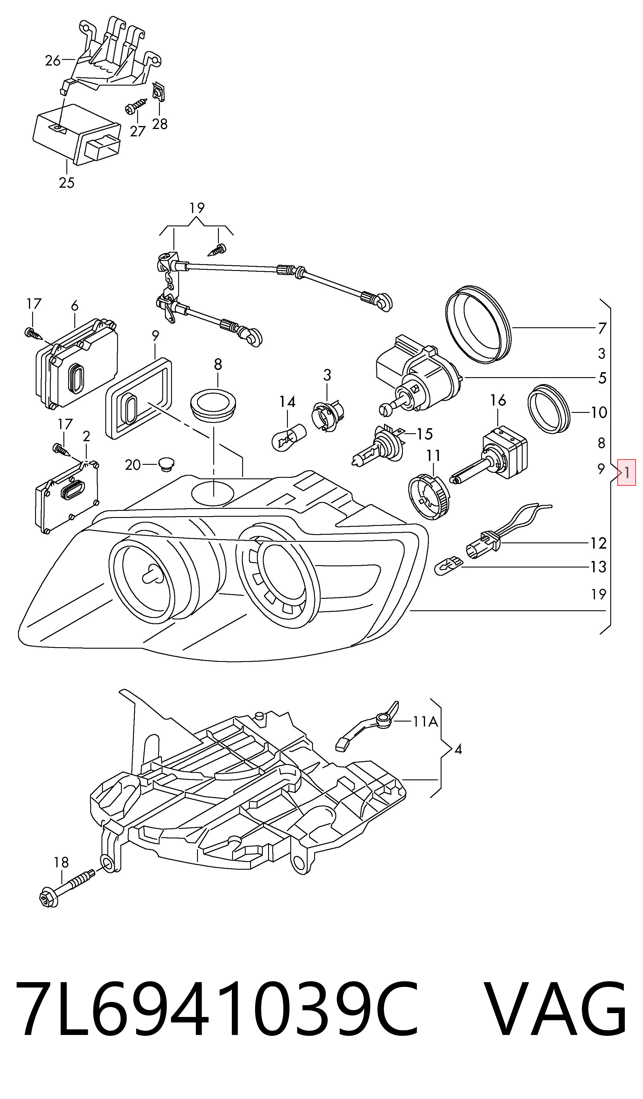 7L6941039C VAG