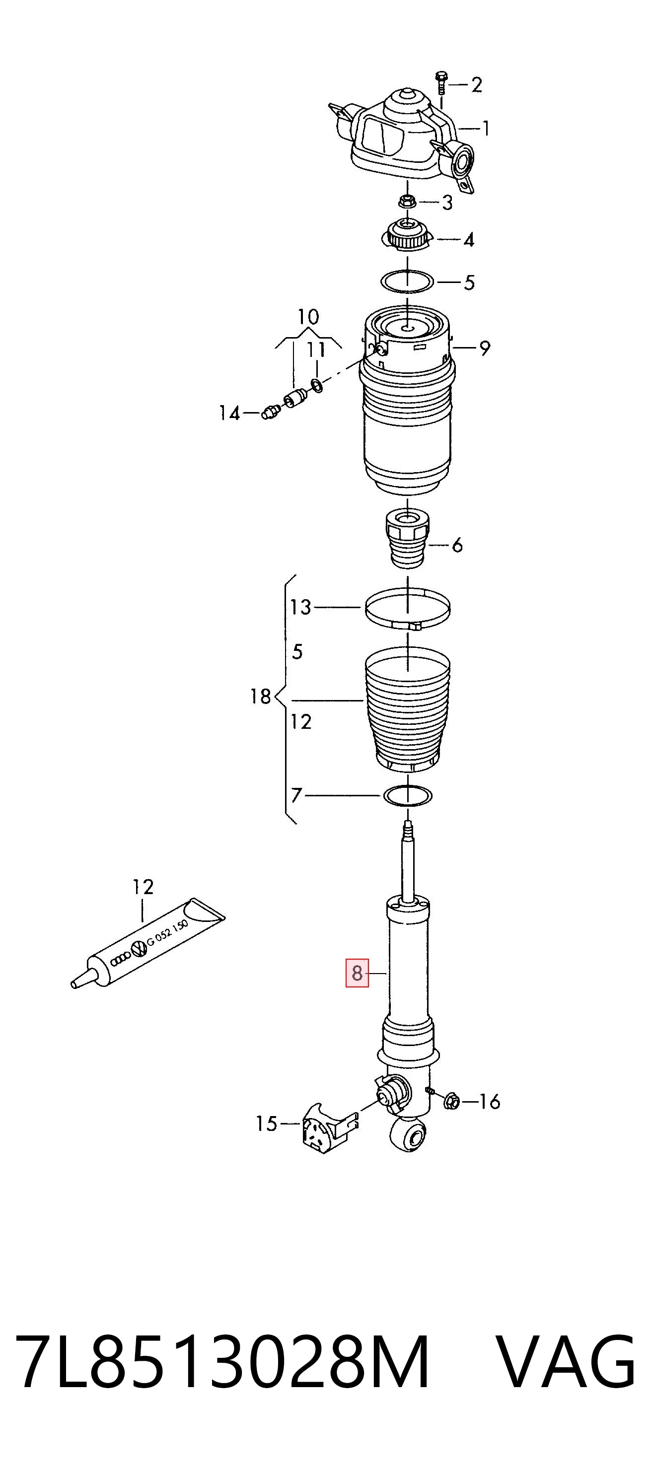 7L8513028M VAG