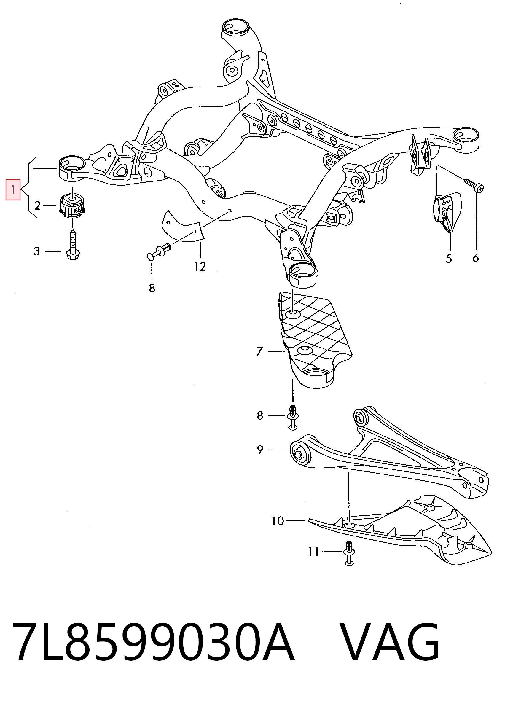7L8599030A VAG