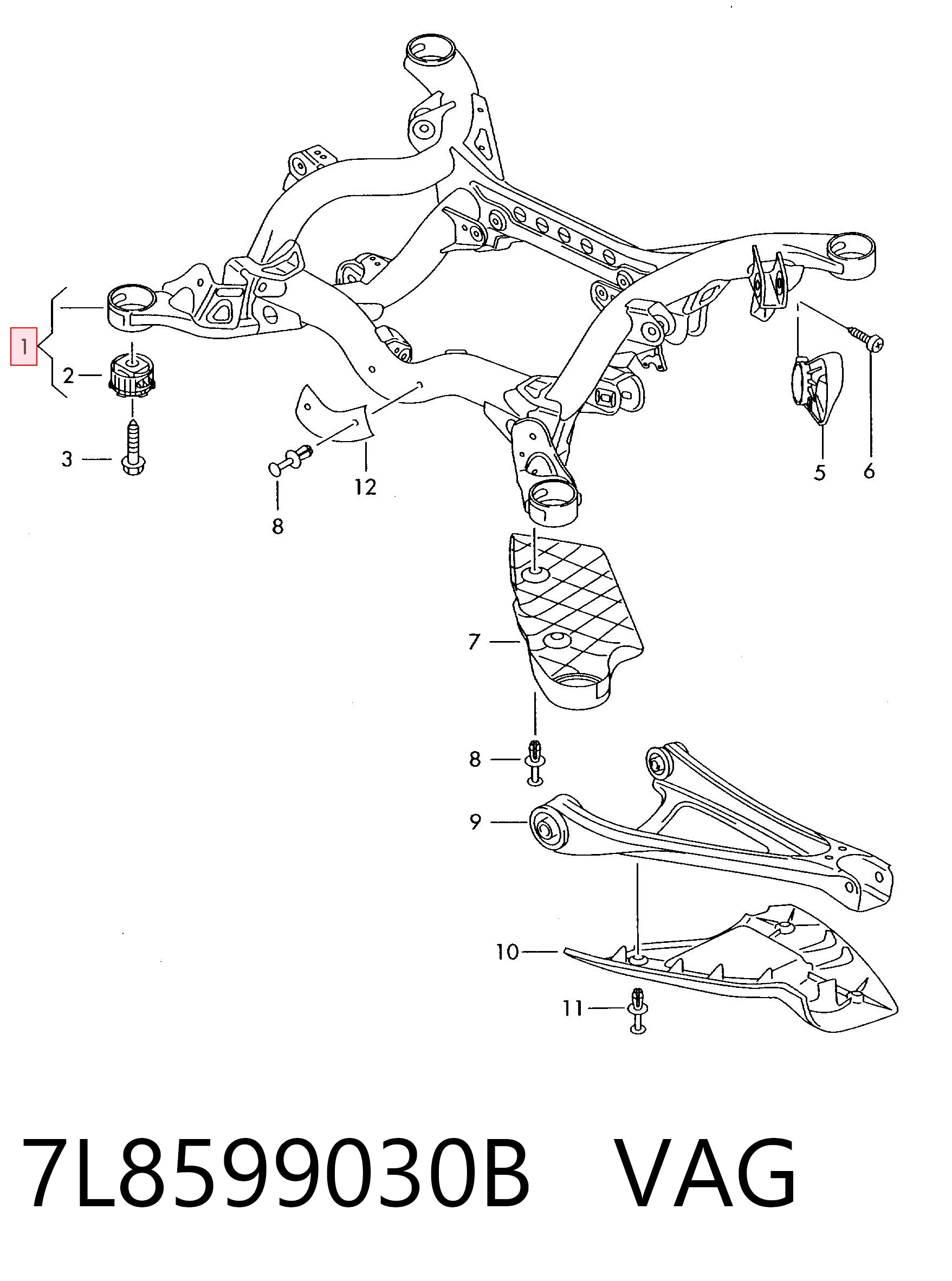 7L8599030B VAG