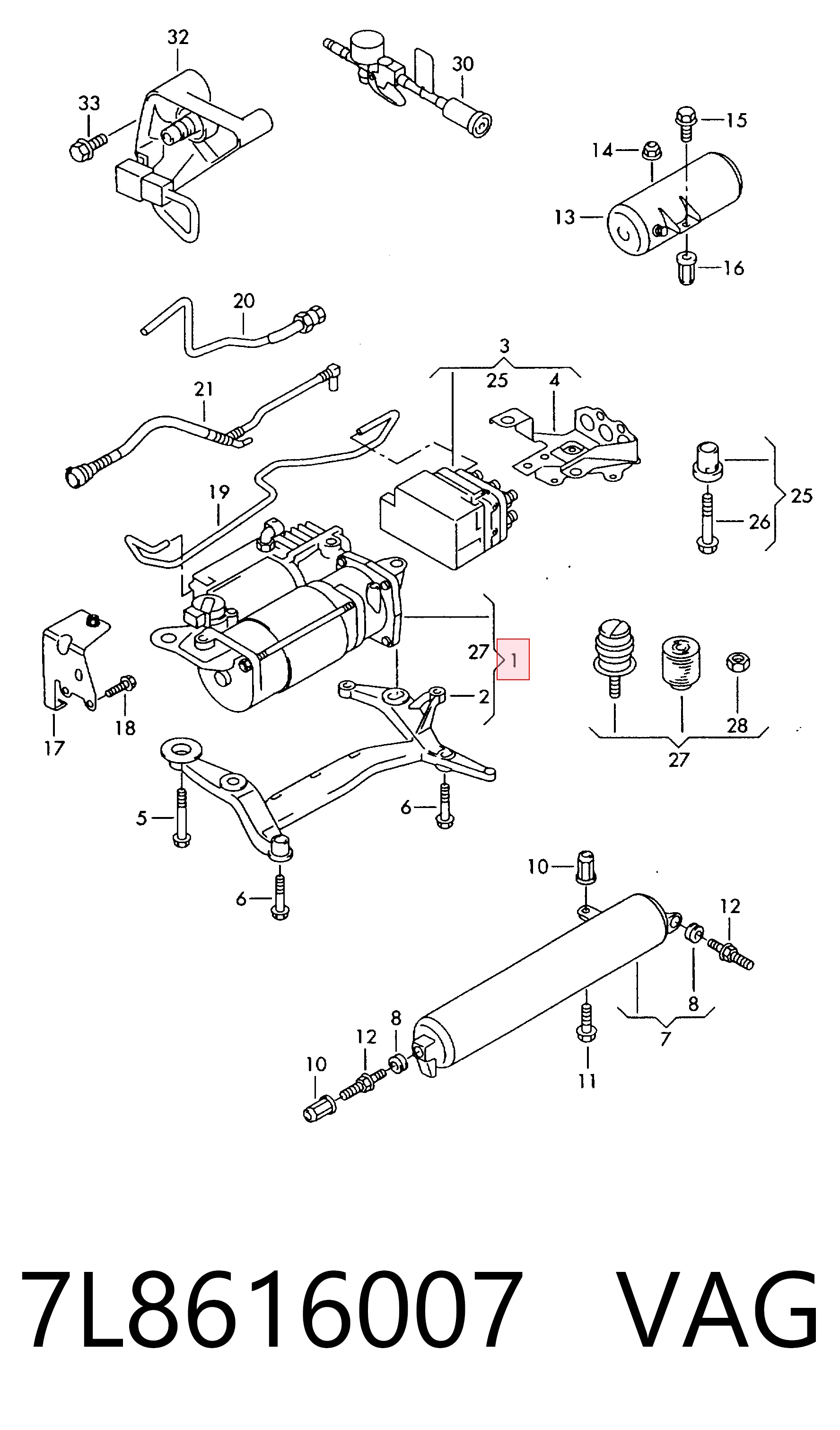 7L8616007 VAG