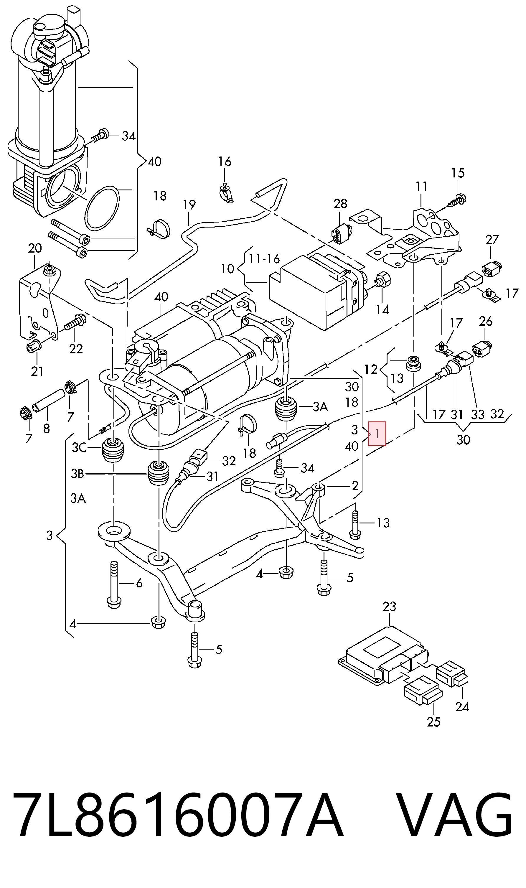 7L8616007A VAG