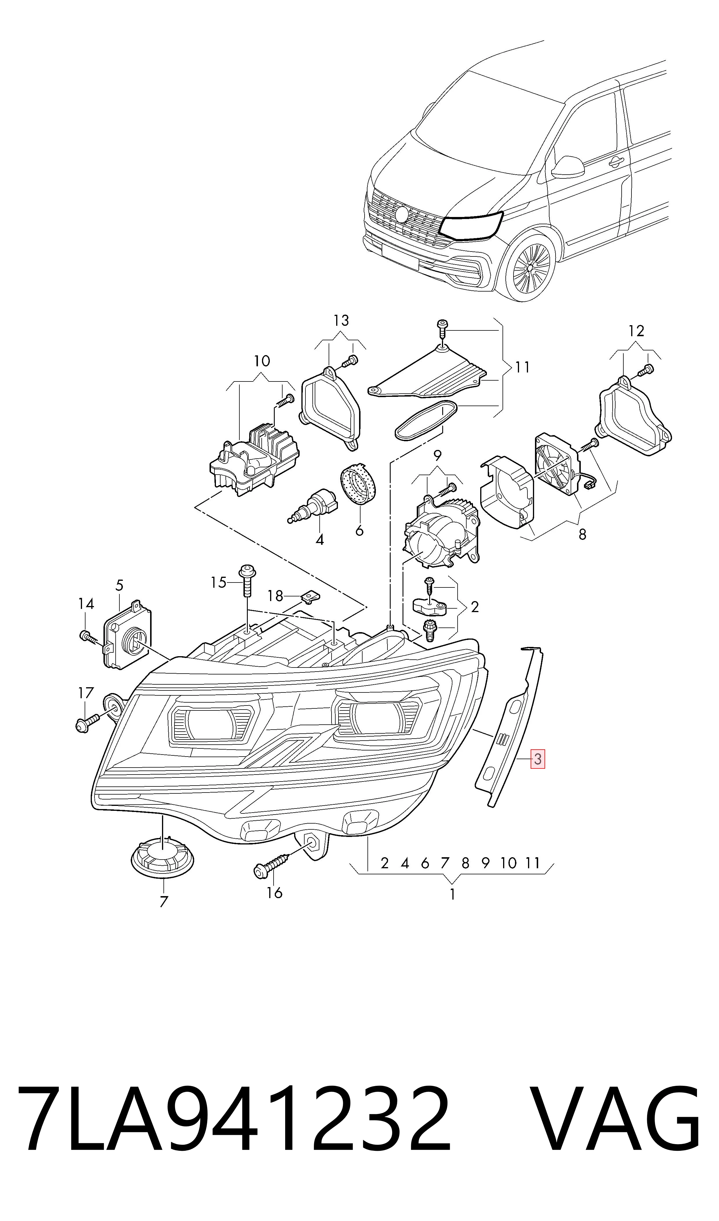  VAG 7LA941232 precio, desde 22,37 EUR