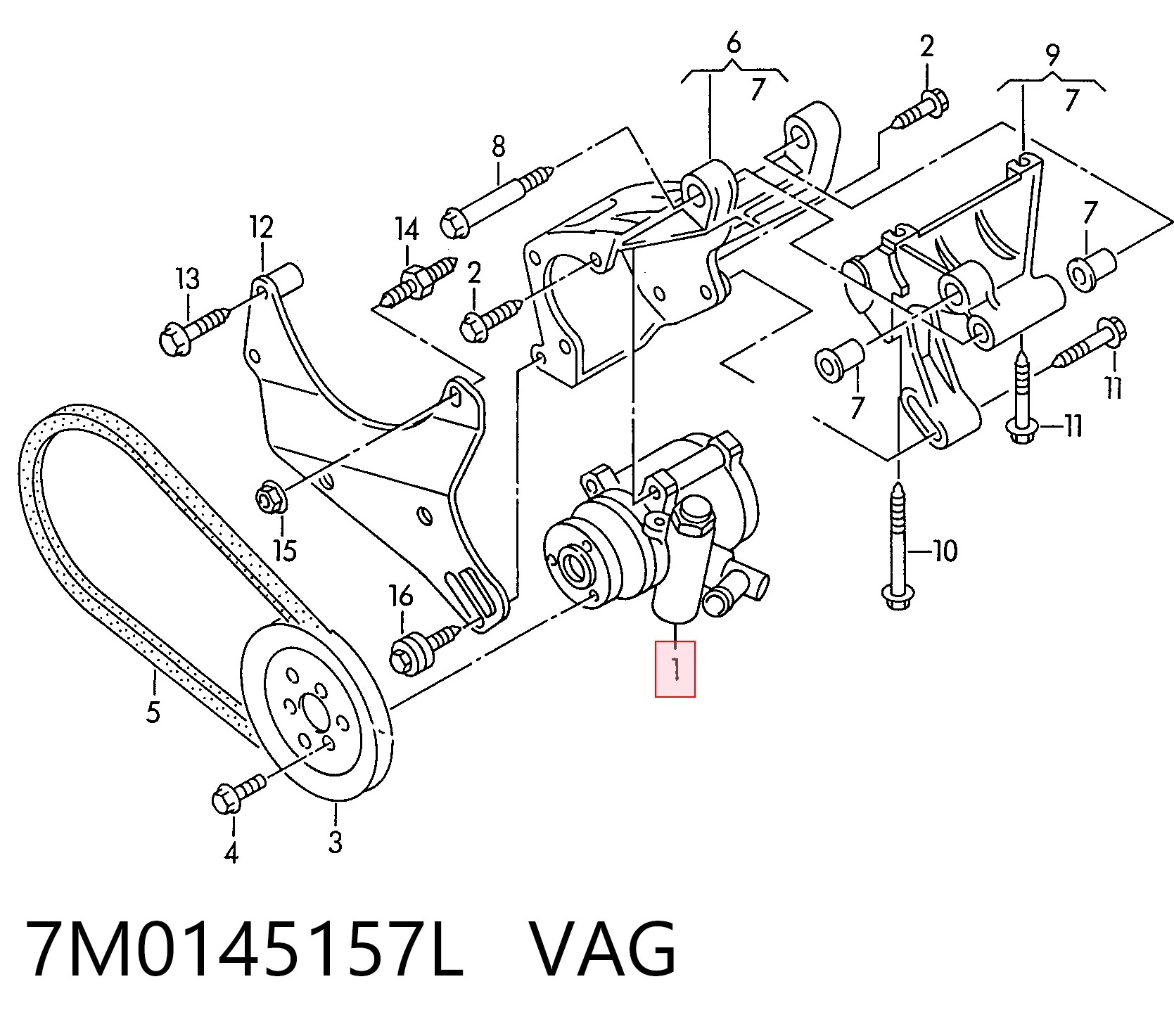 7M0145157L VAG