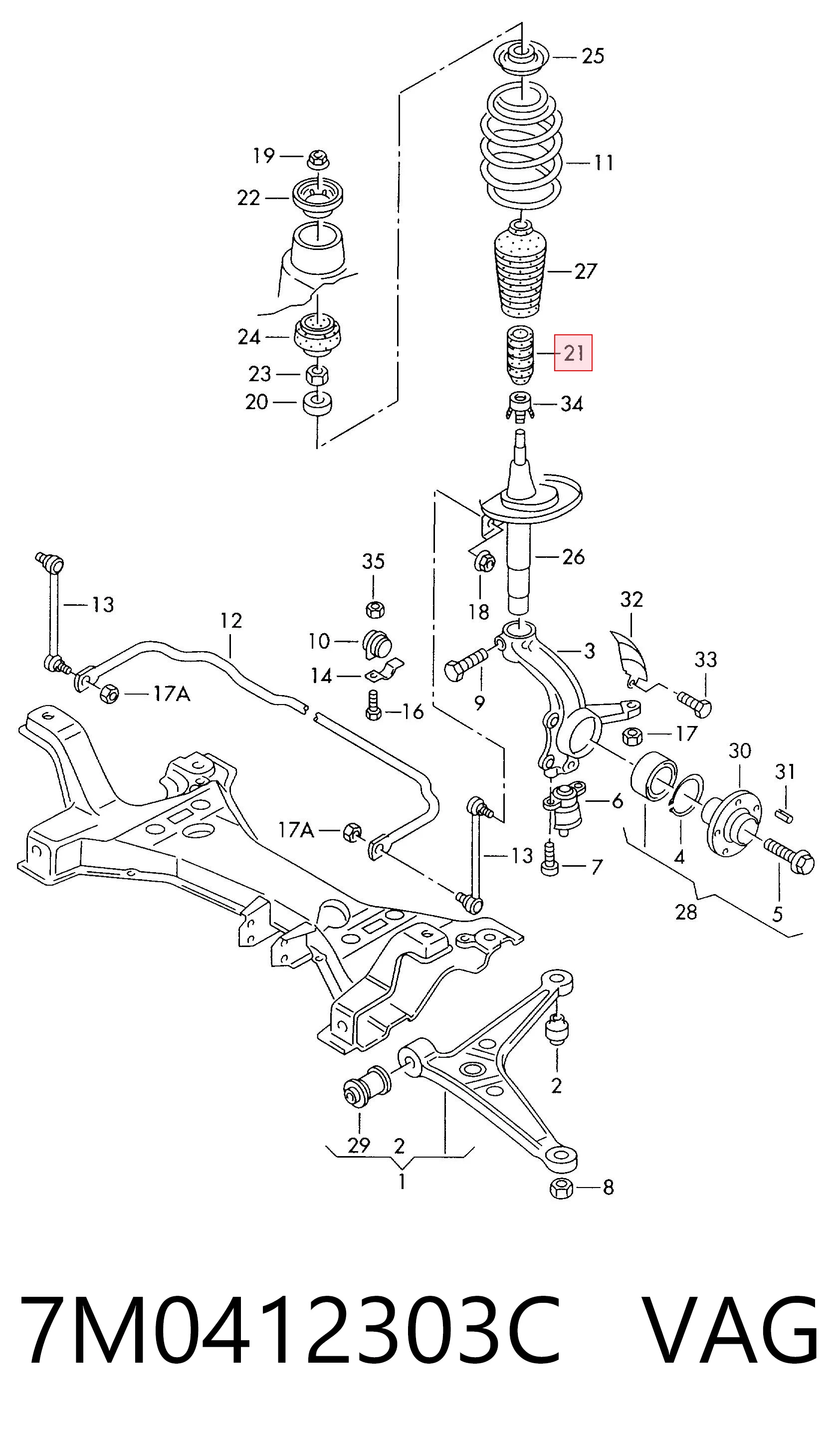 7M0412303C VAG