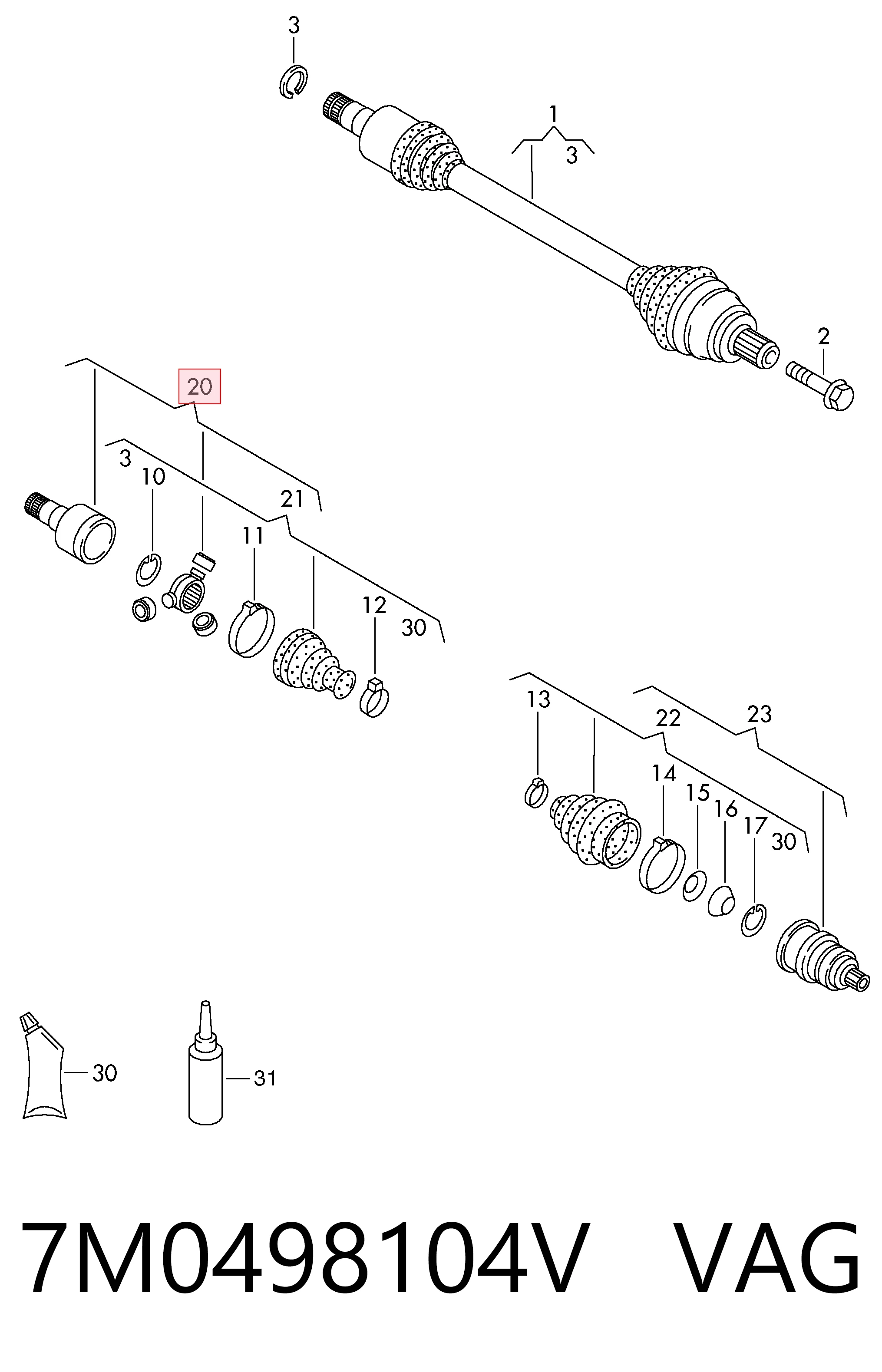 7M0498104V VAG