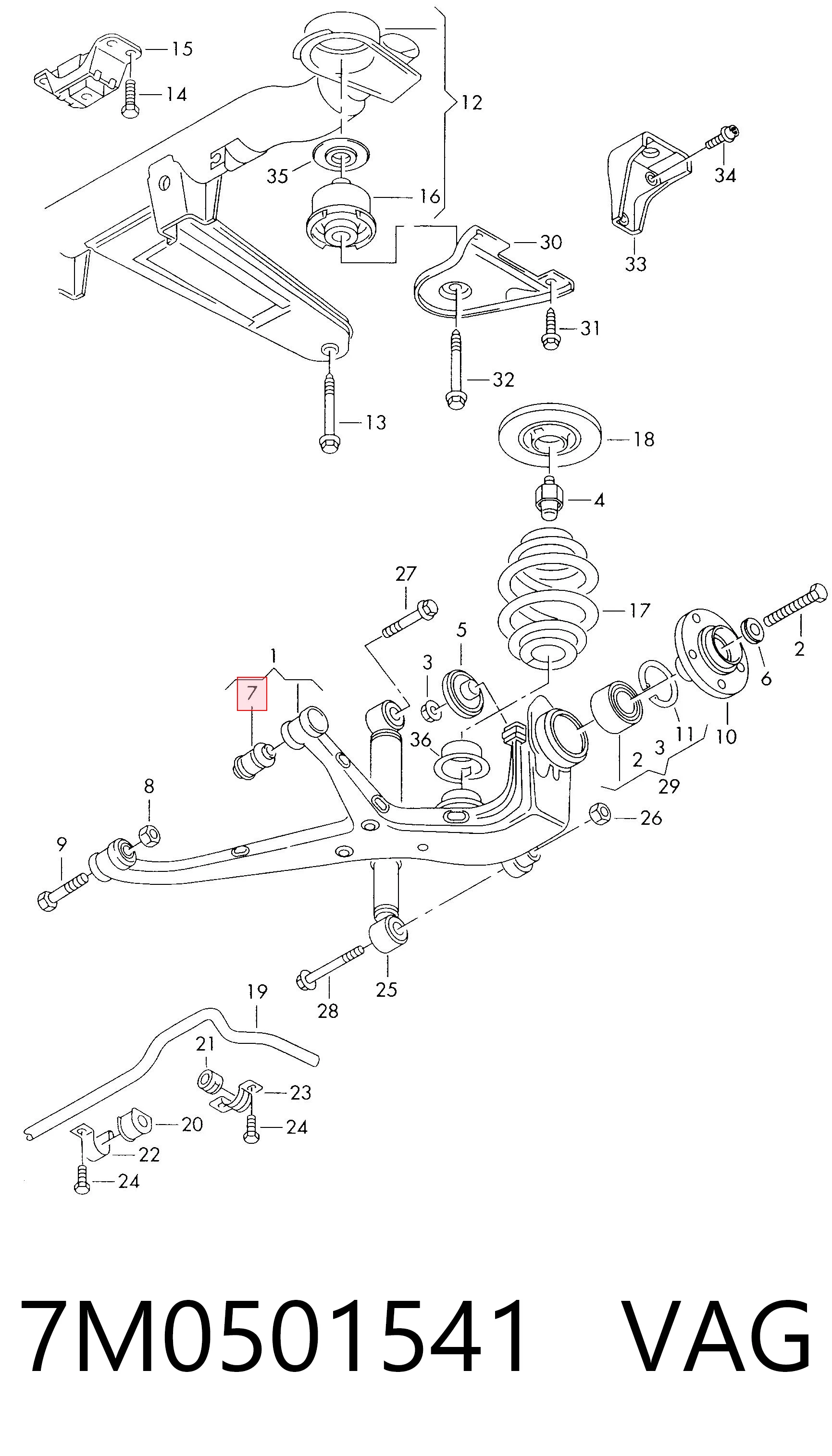 7M0501541 VAG