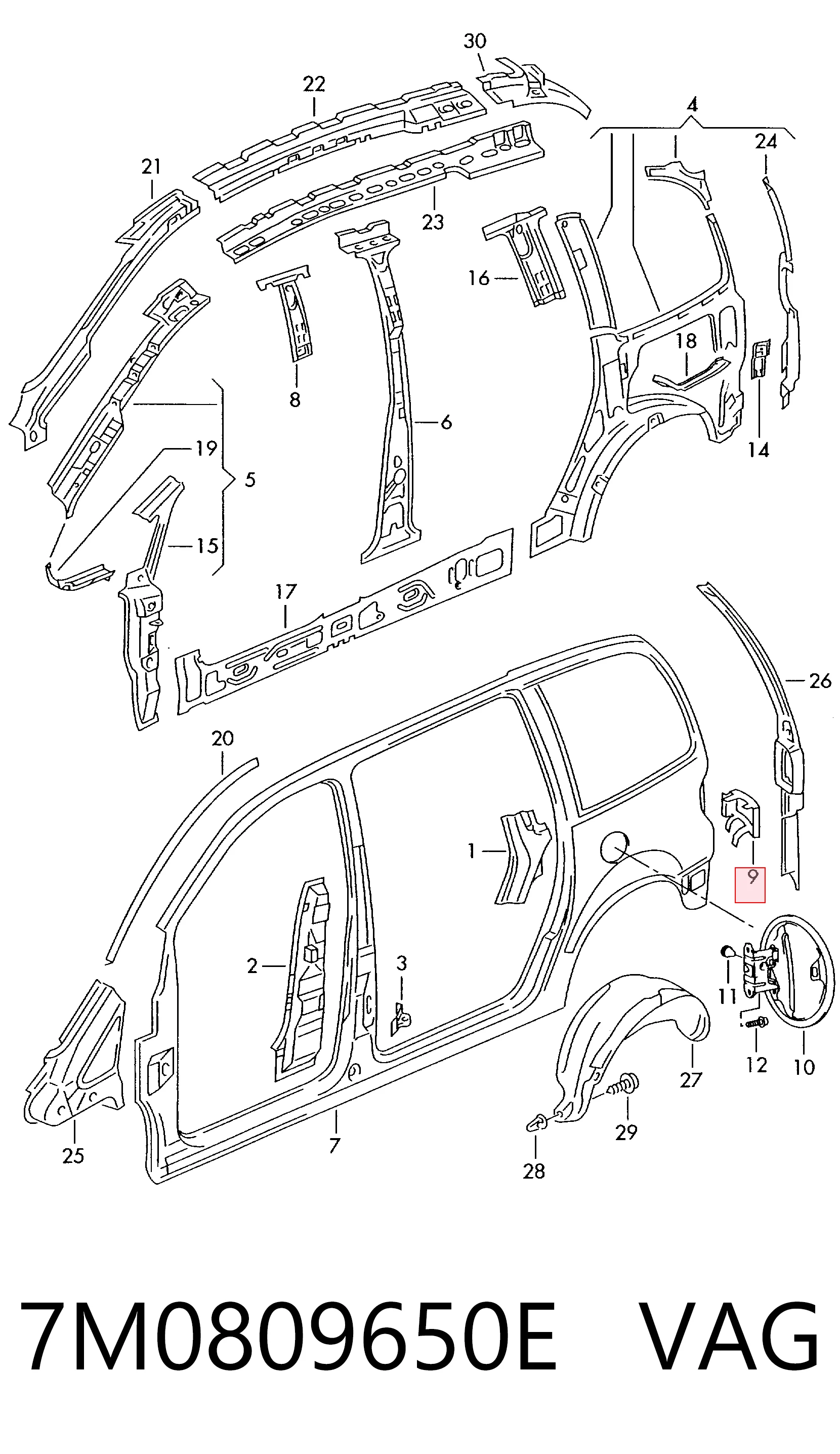 7M0809650E VAG