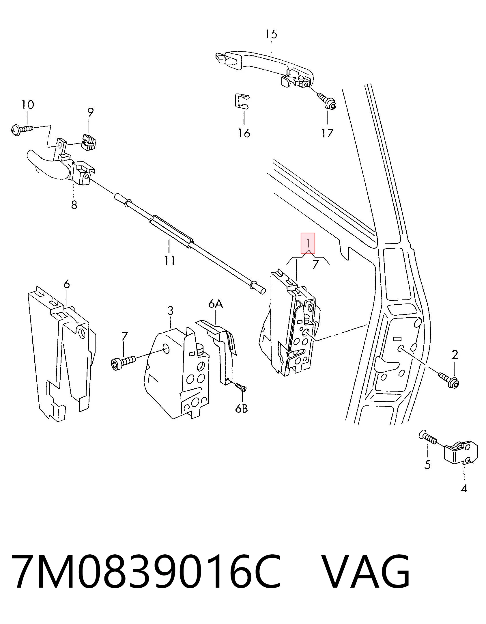 7M0839016C VAG