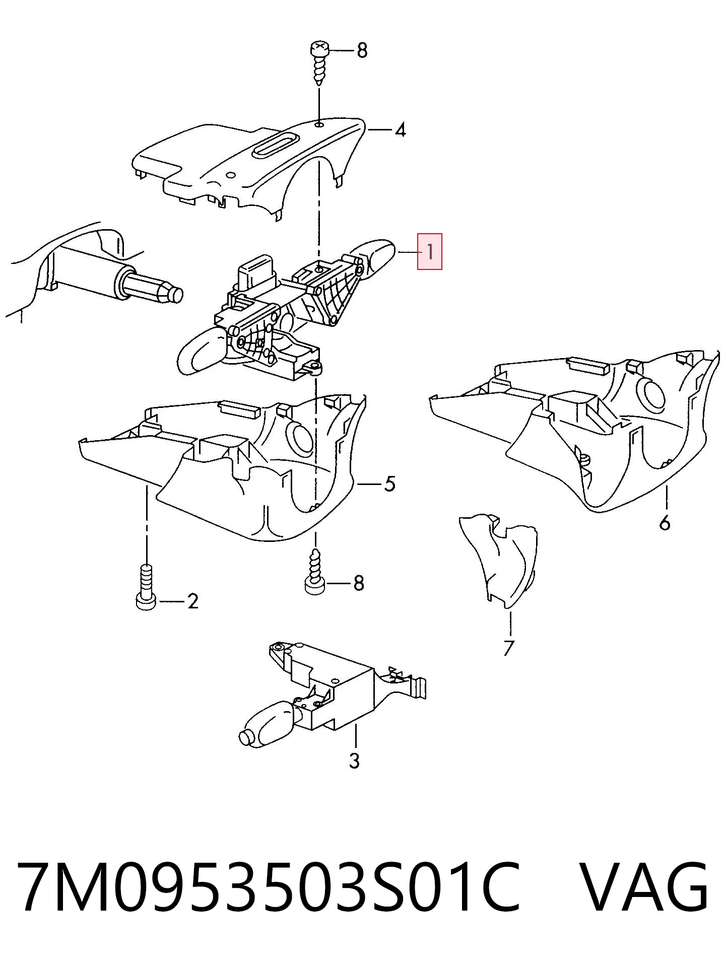 7M0953503S01C VAG