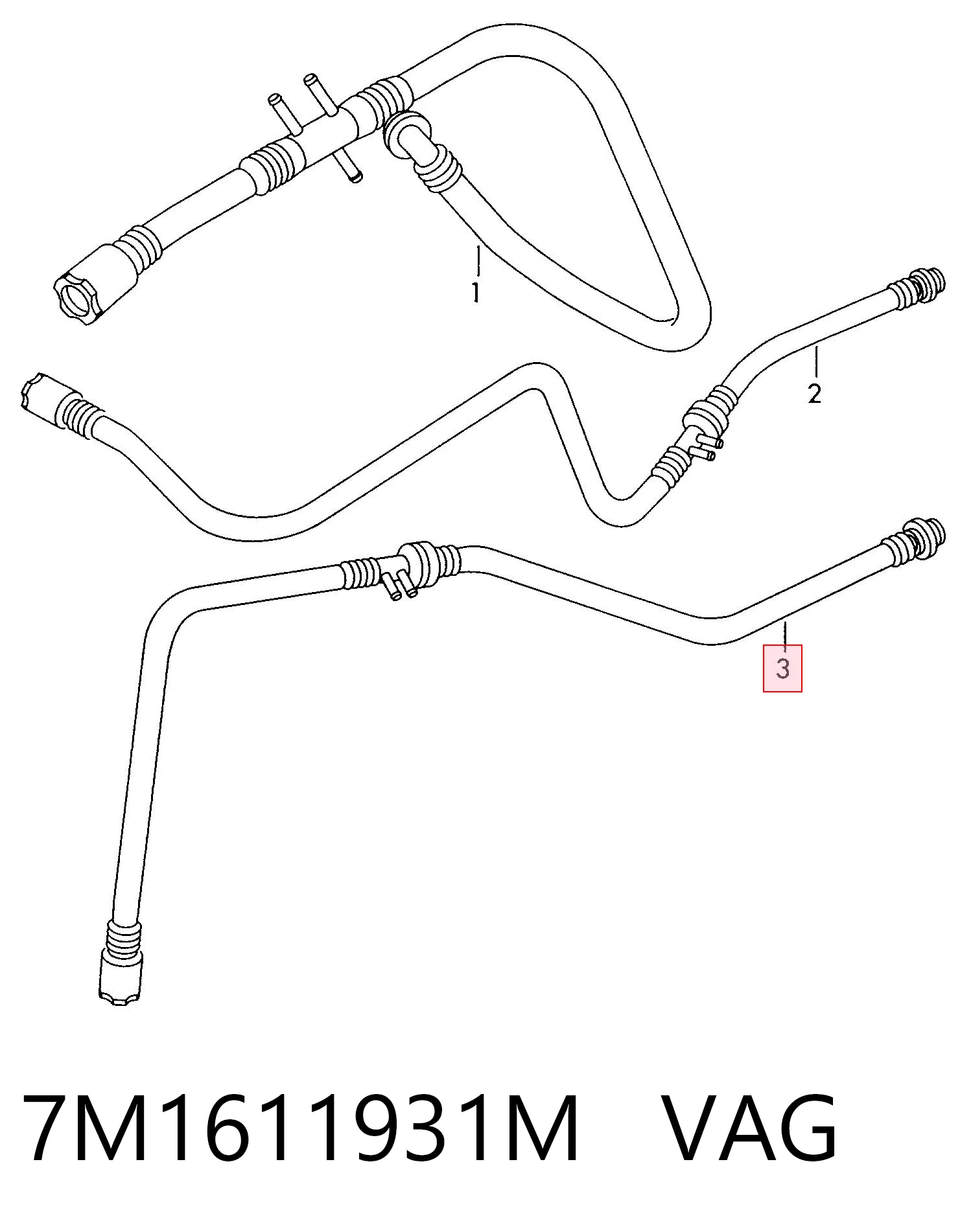 7M1611931M VAG