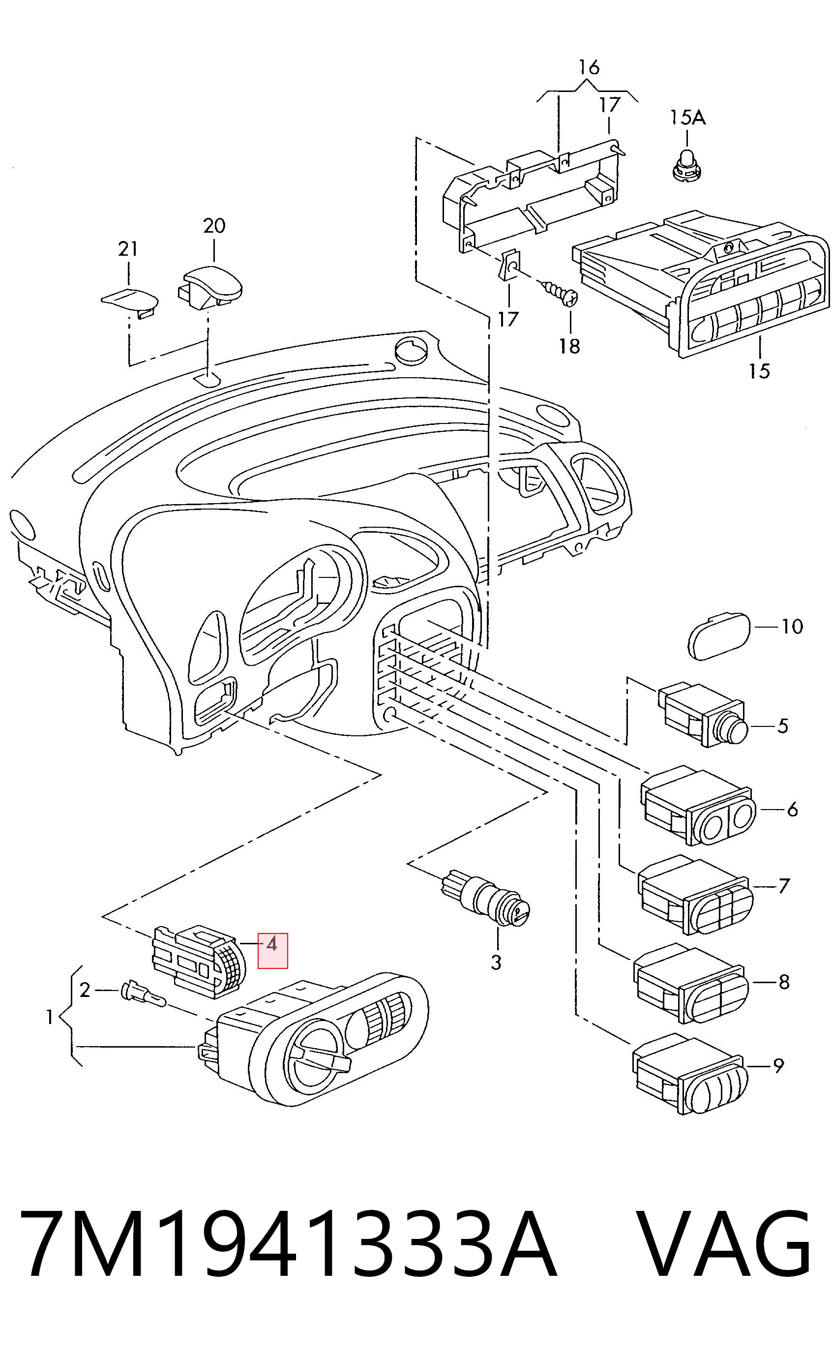 7M1941333A VAG