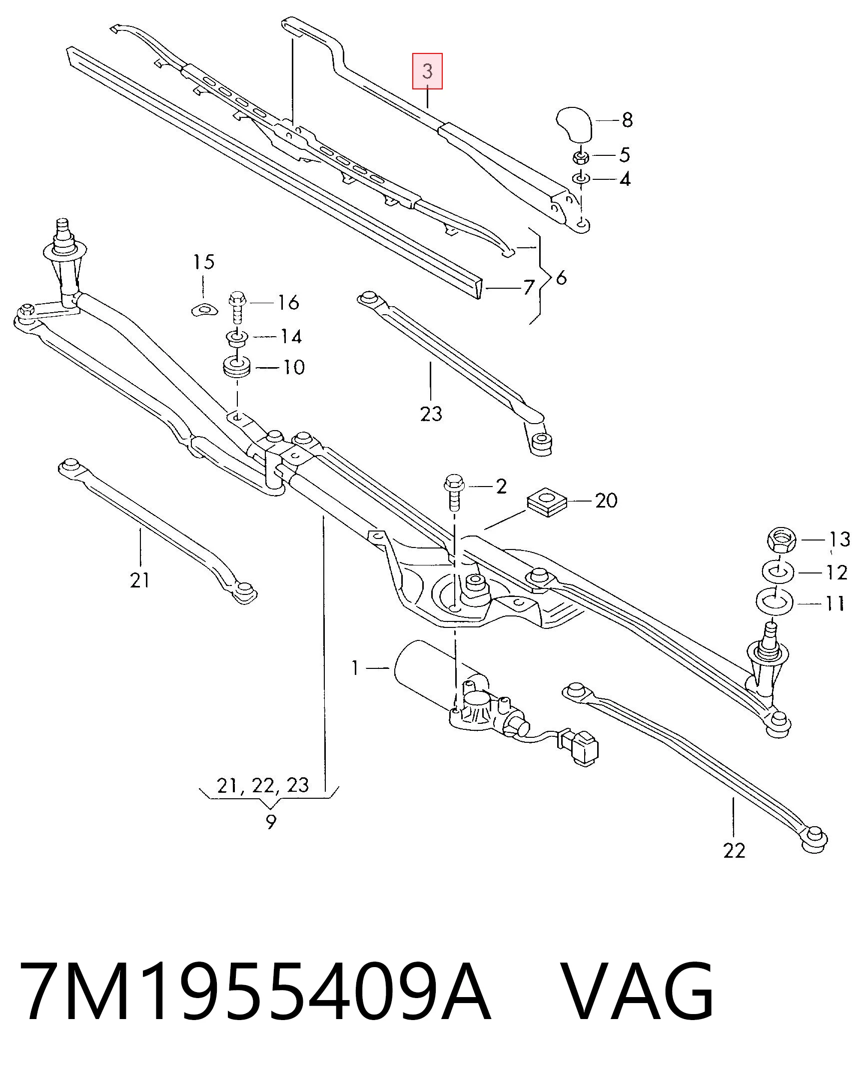 7M1955409A VAG