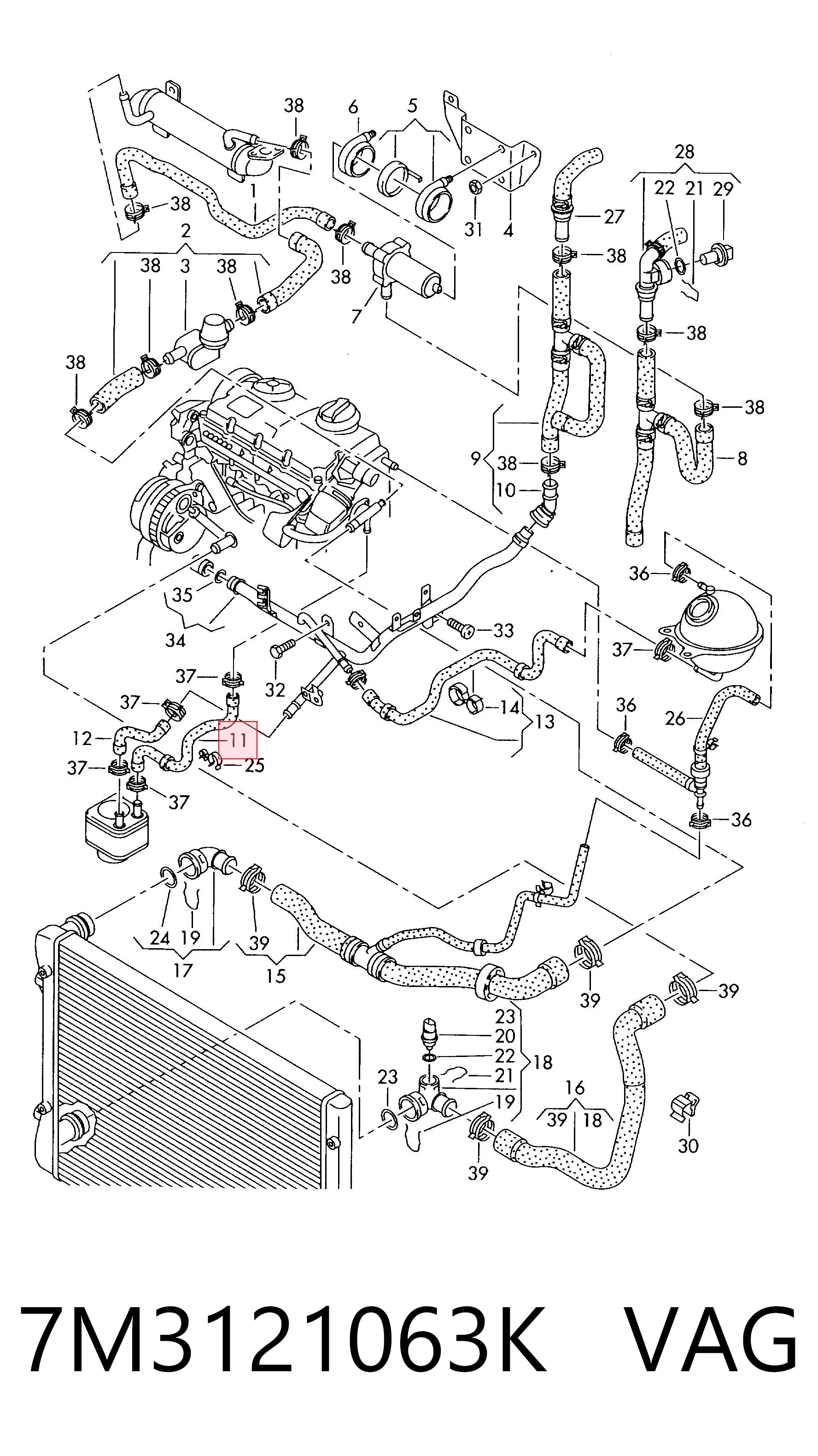 7M3121063K VAG