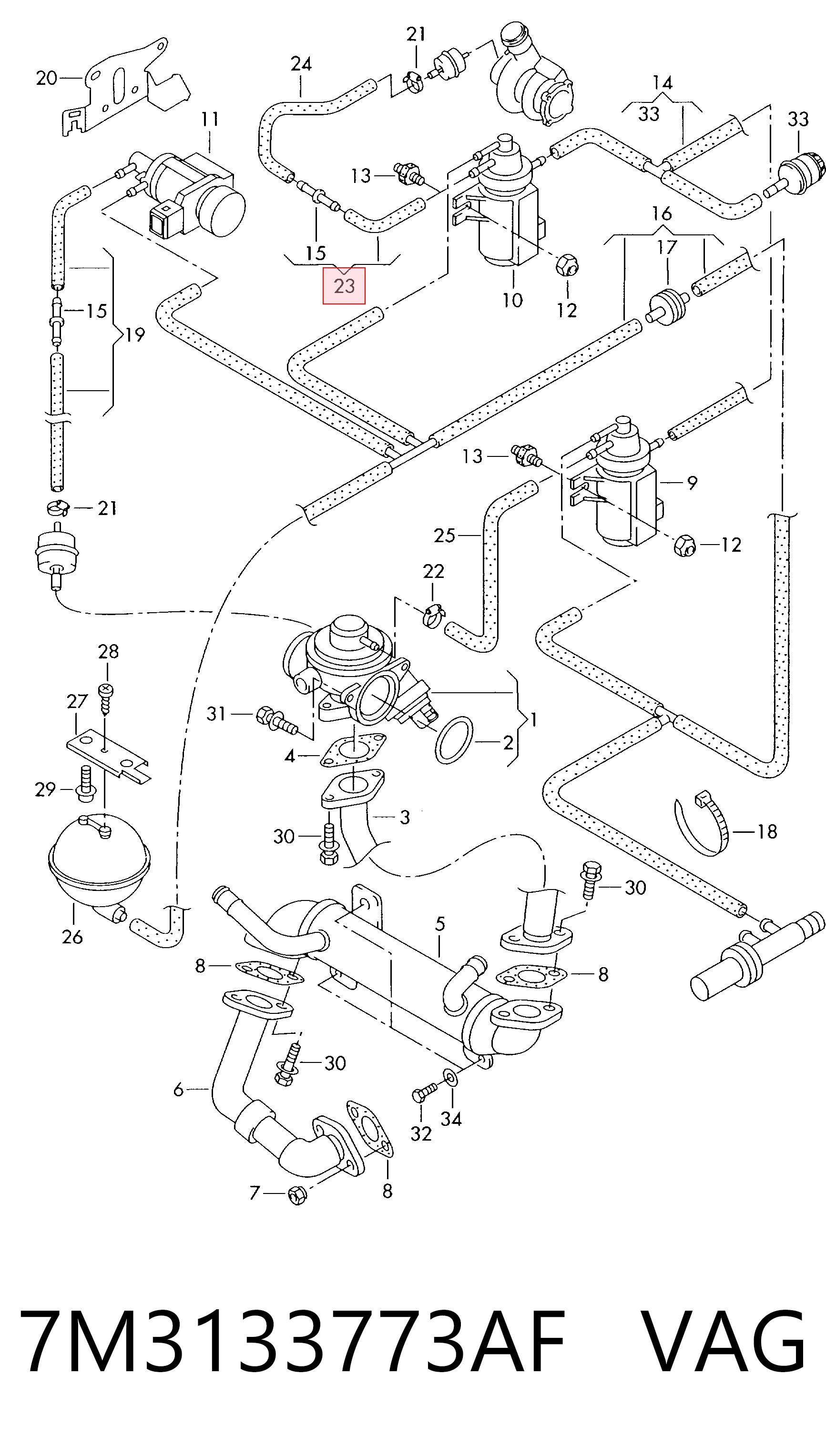 7M3133773AF VAG