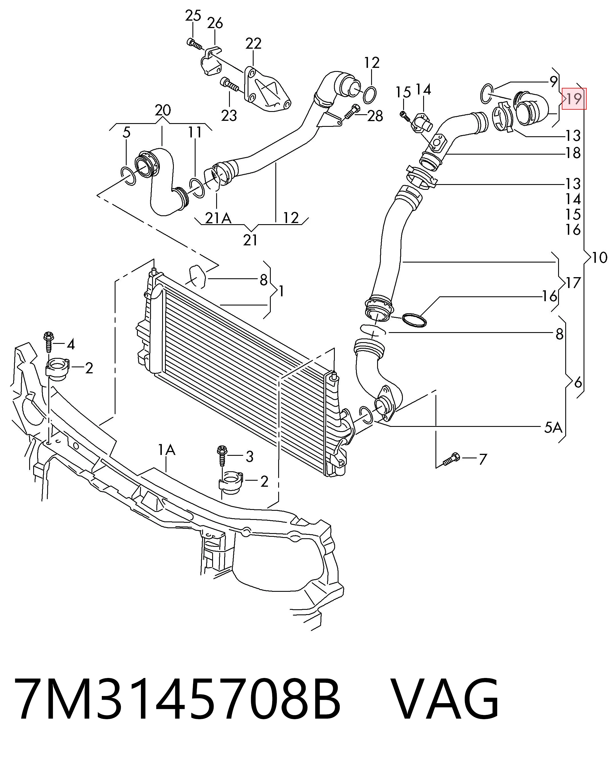 7M3145708B VAG