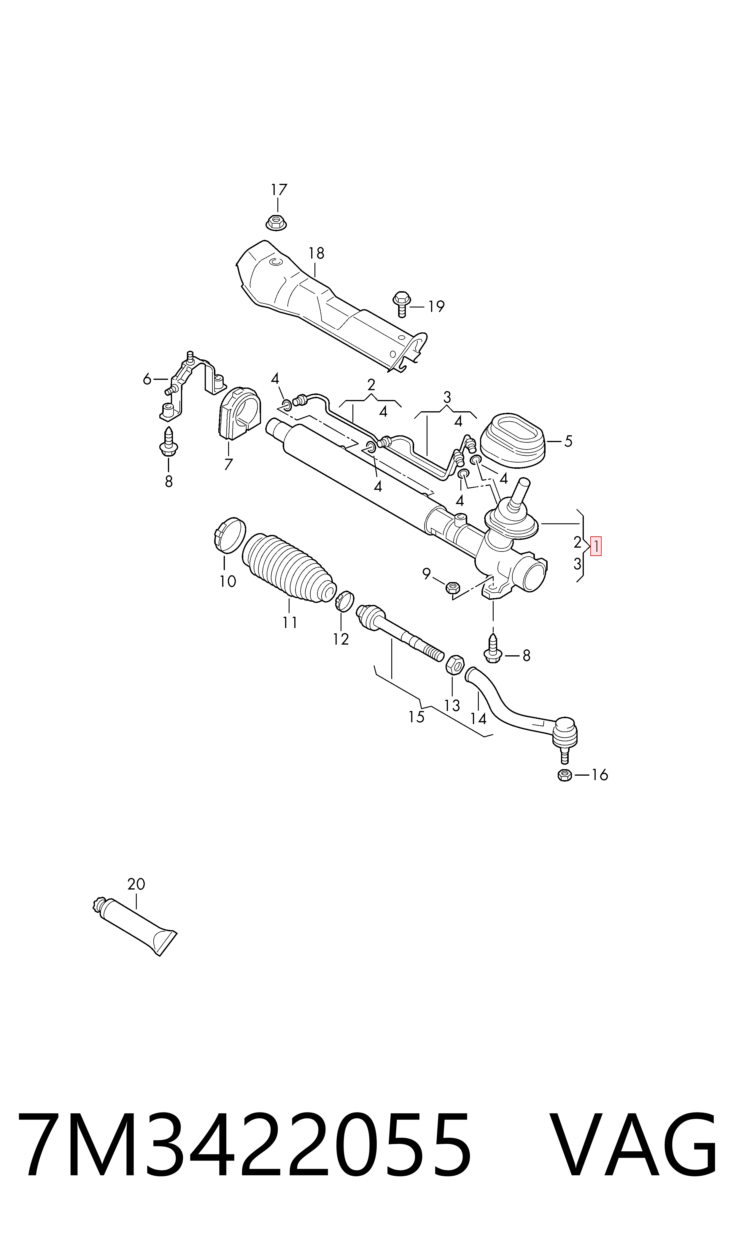 7M3422055 VAG