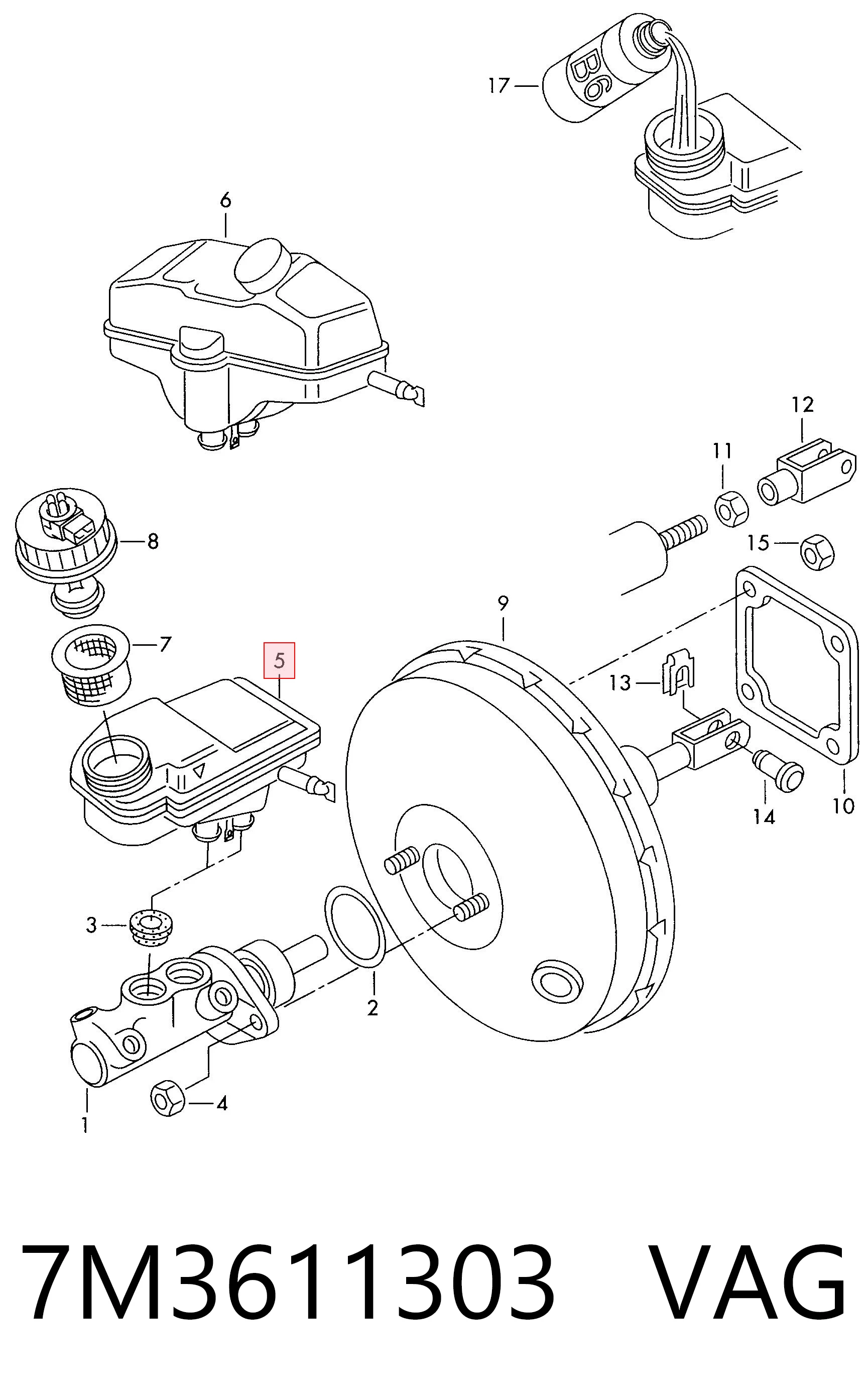 7M3611303 VAG