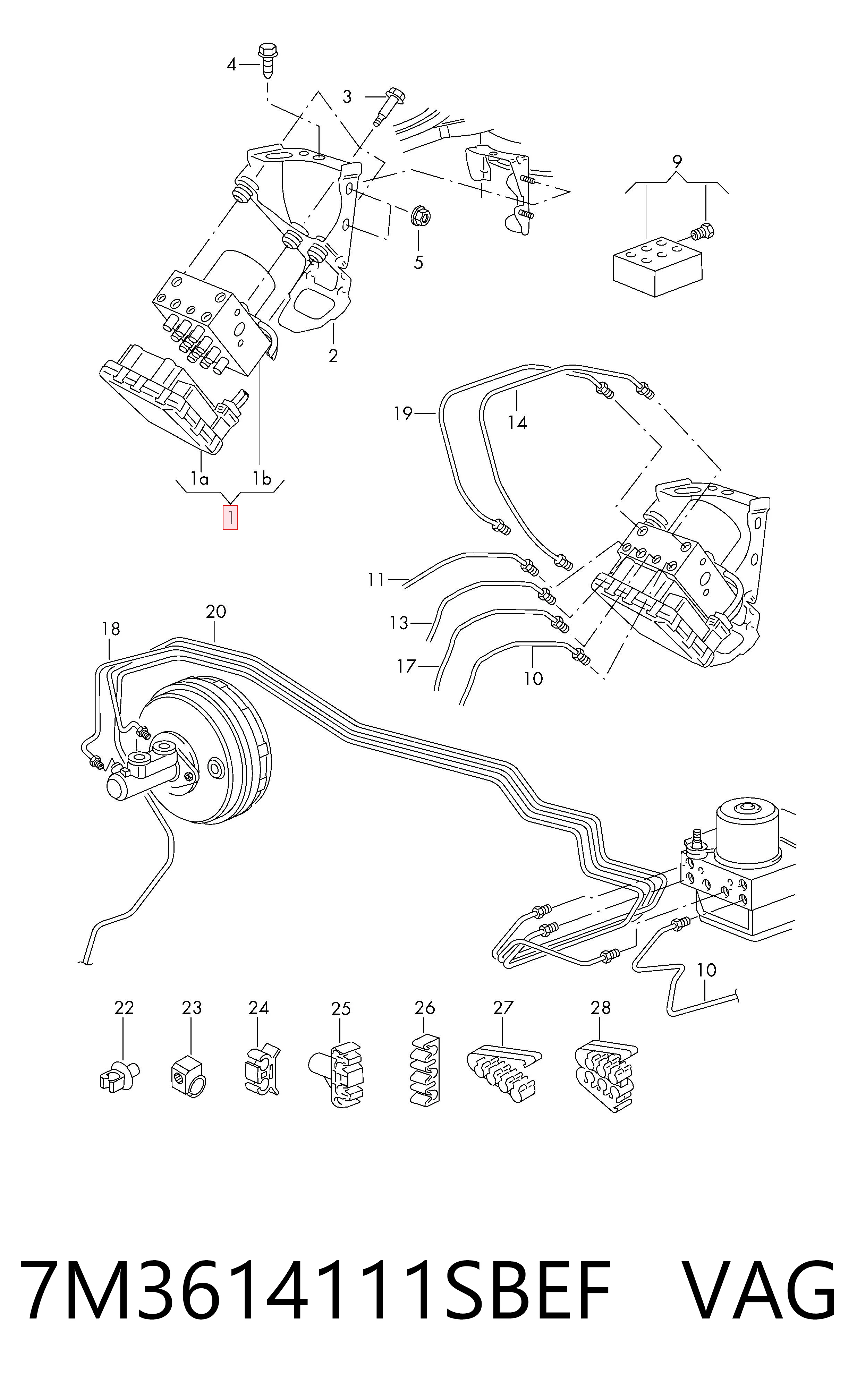  VAG 7M3614111SBEF precio, desde 139,39 EUR
