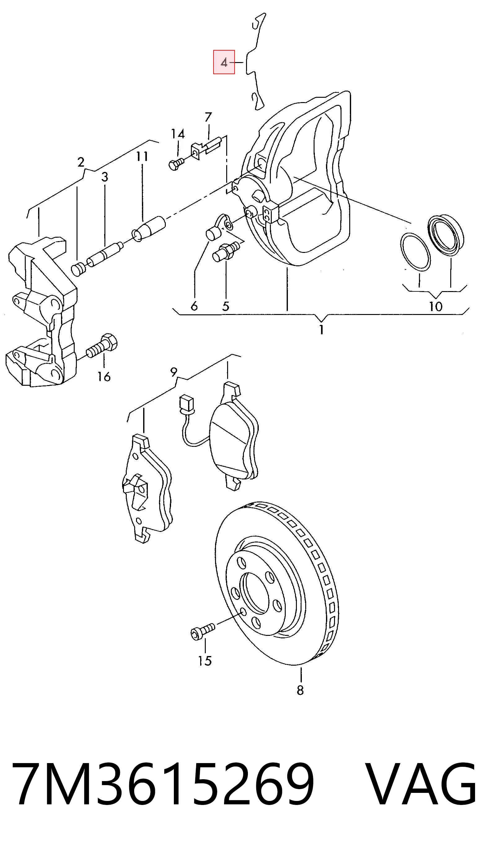 7M3615269 VAG