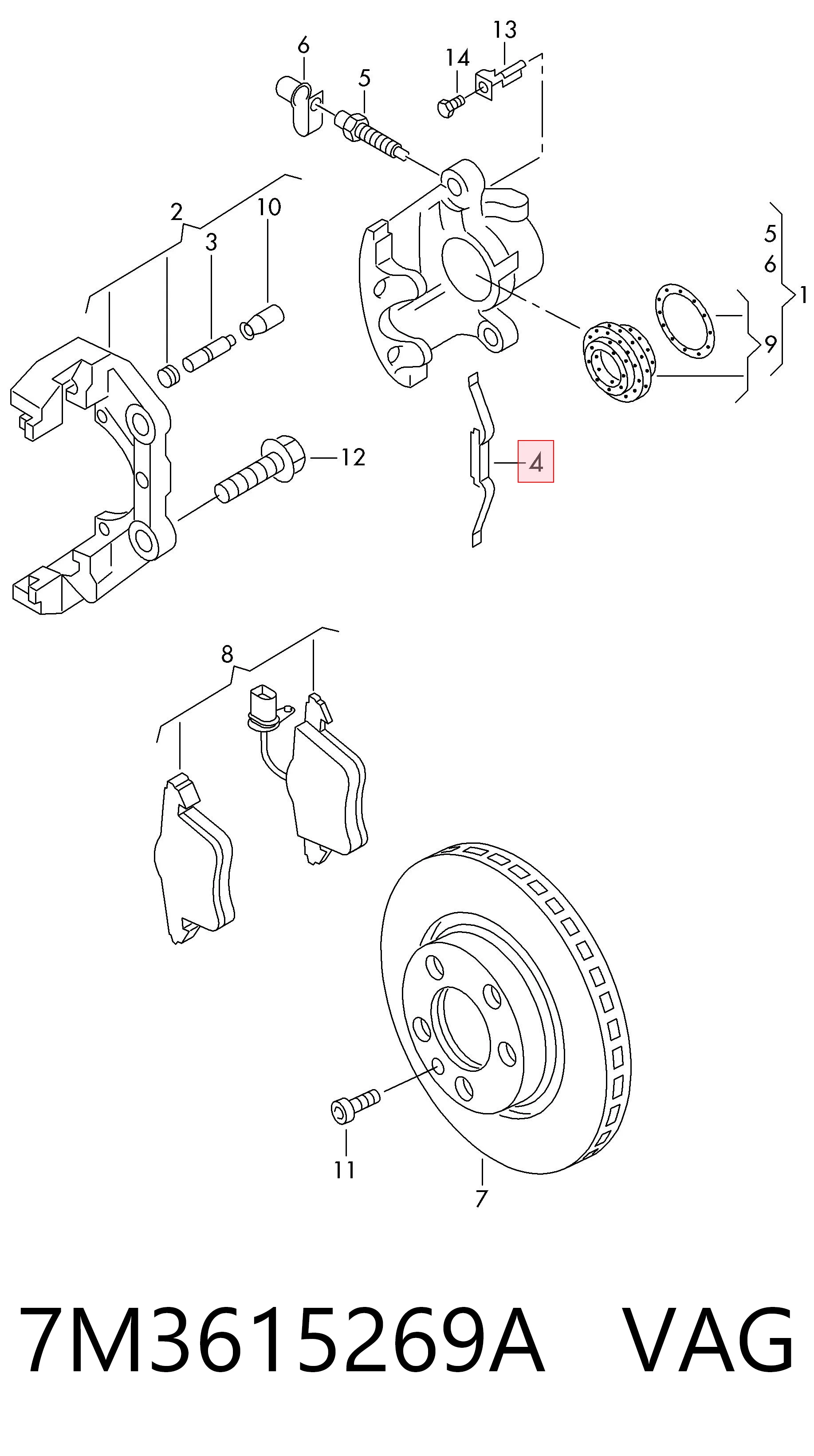 7M3615269A VAG