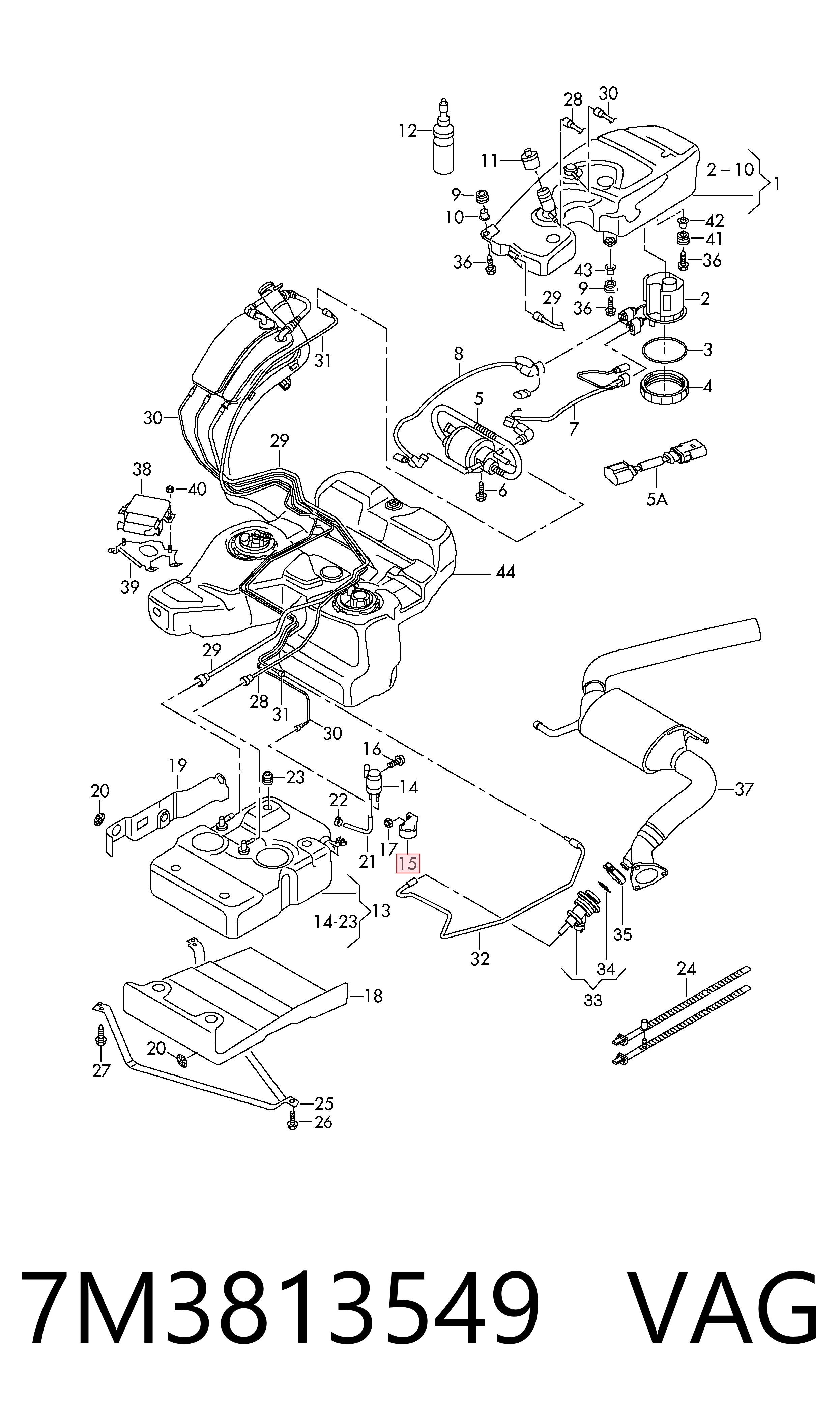 7M3813549 VAG
