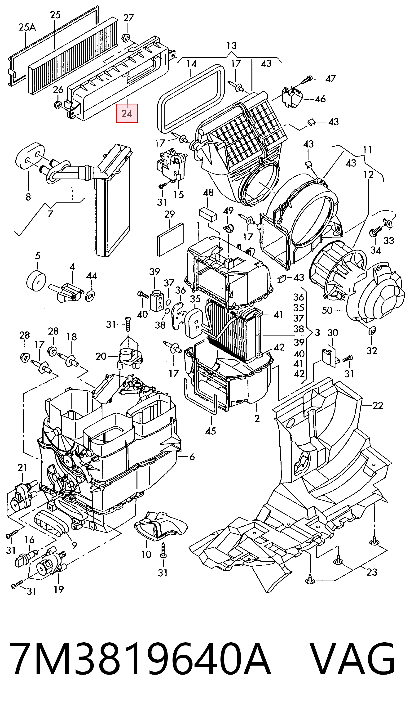 7M3819640A VAG