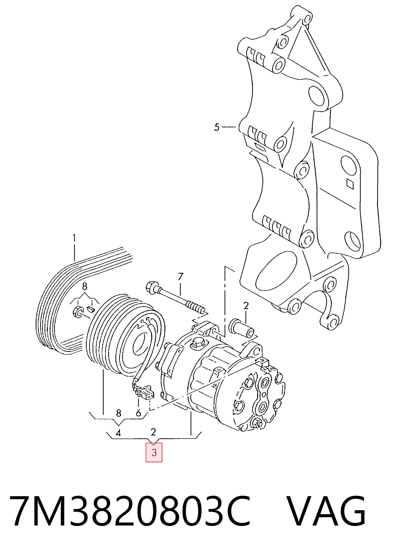 7M3820803C VAG